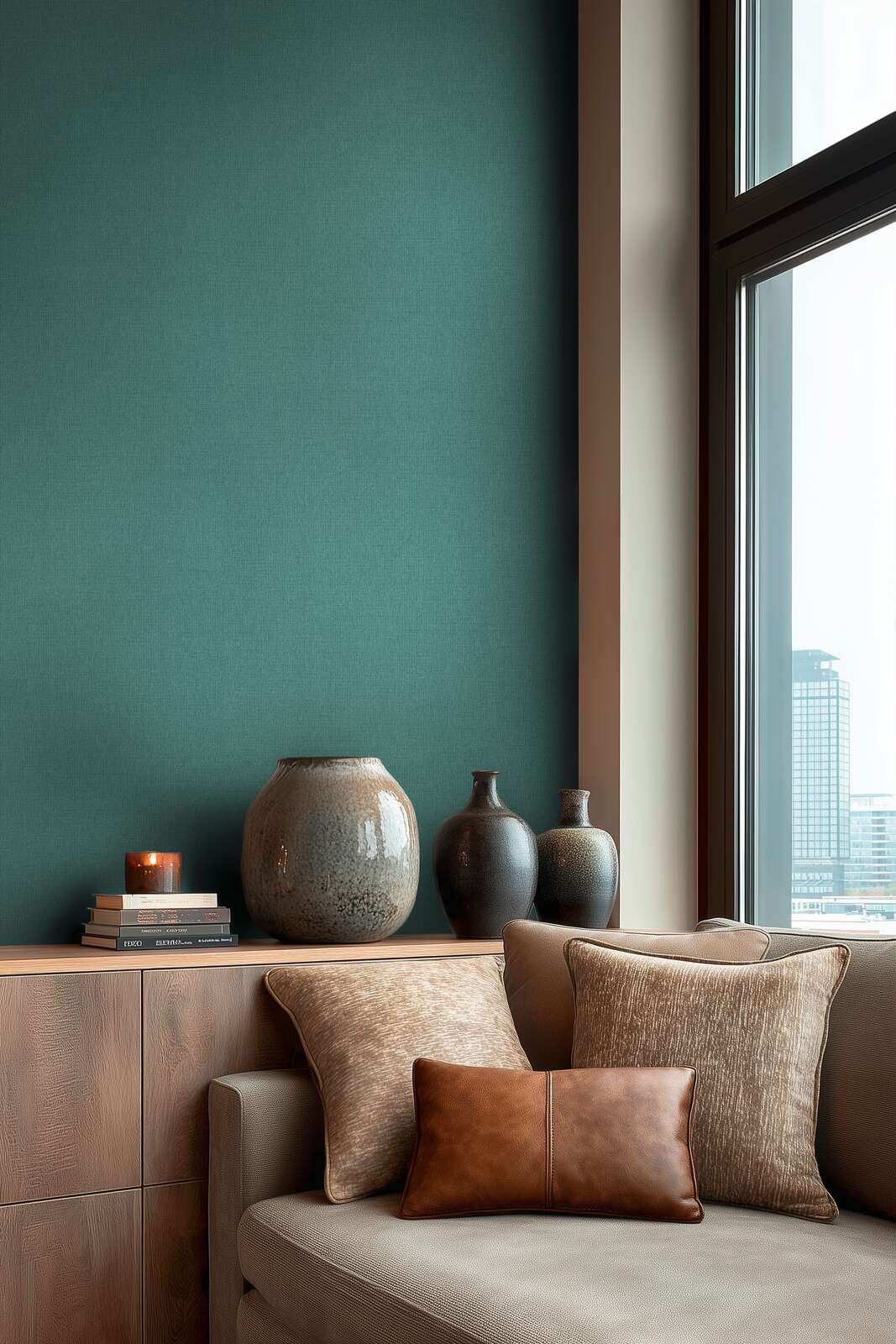 Kissen, Dekoration für Zuhause, Kopfkissen, Fenster