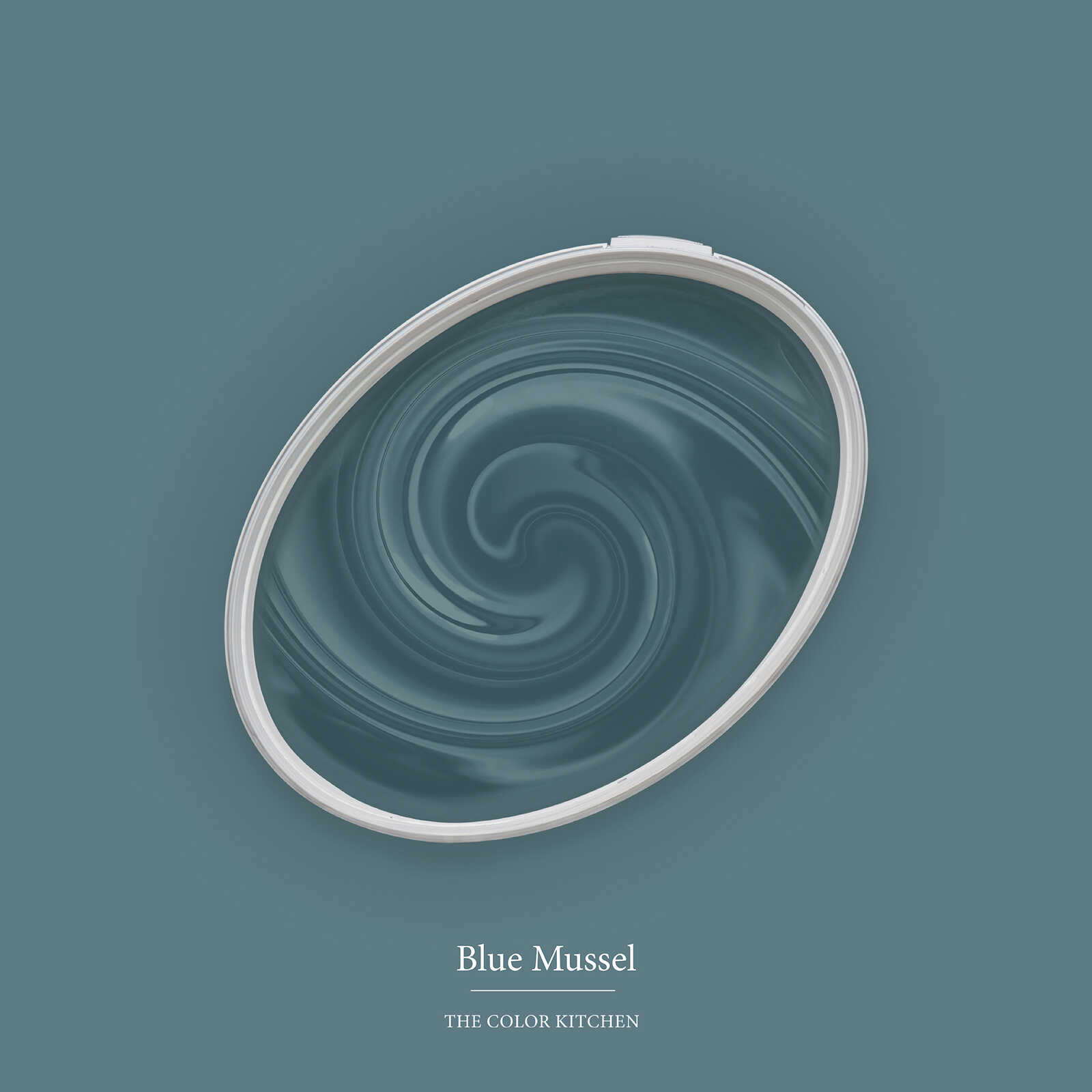 blau, Muschel, Schale, Teller, marin-blau