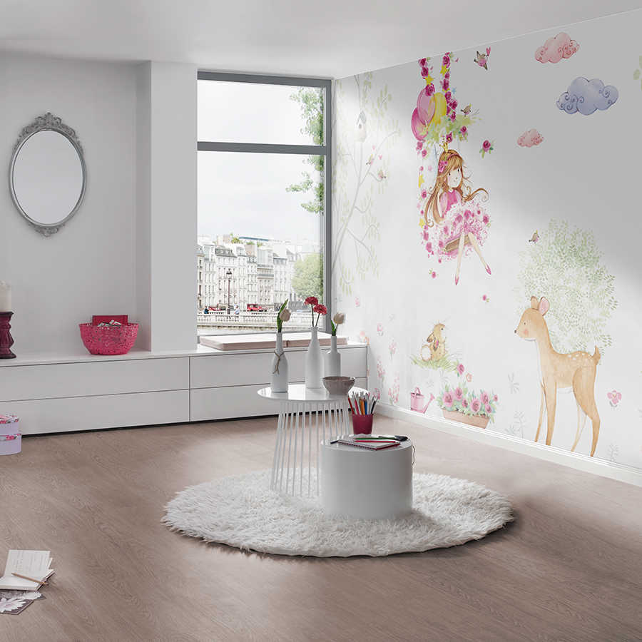 gemeinschaft, zimmer, wanddeko?, kindereinrichtung, mural?