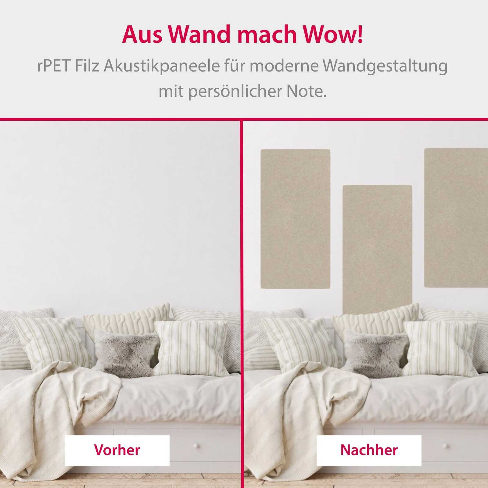 wandpaneel, akustikpaneel, rPET, kissen, sofa