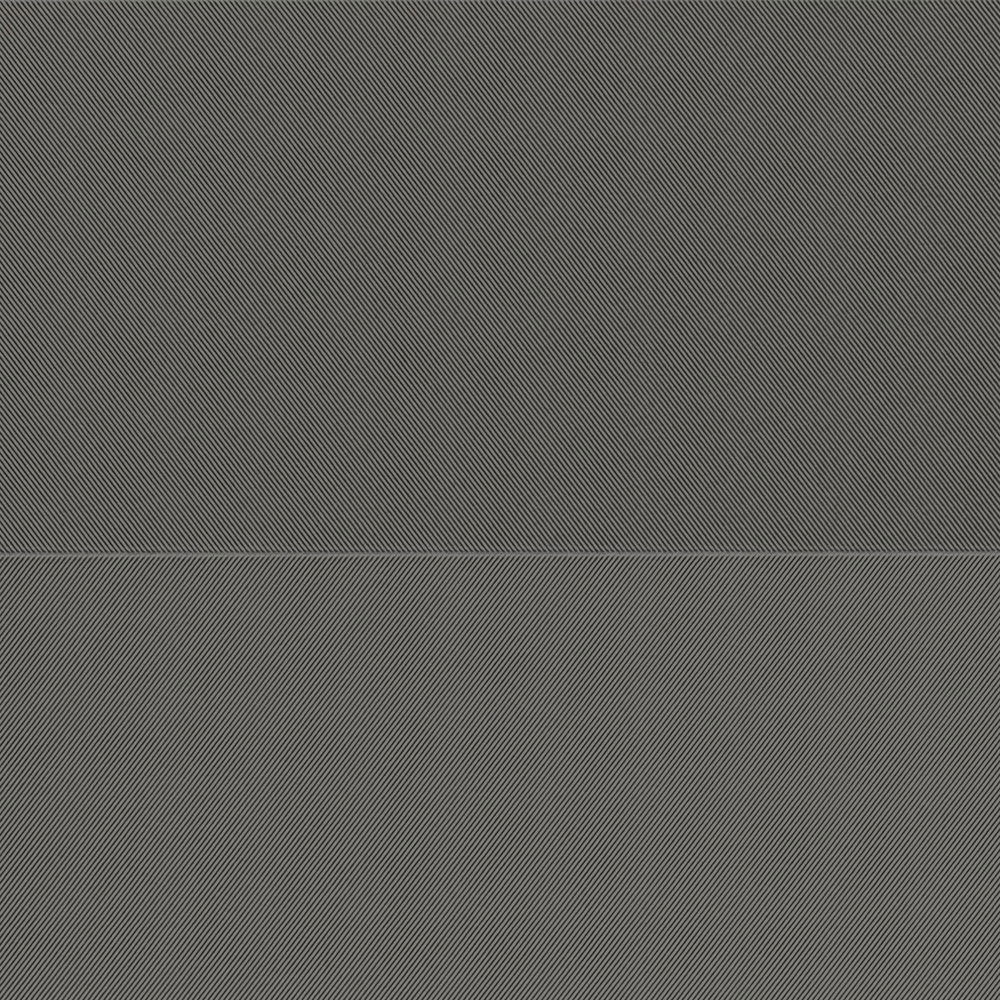             VERSACE Tapete Metallic Grau mit Mäander Design
        