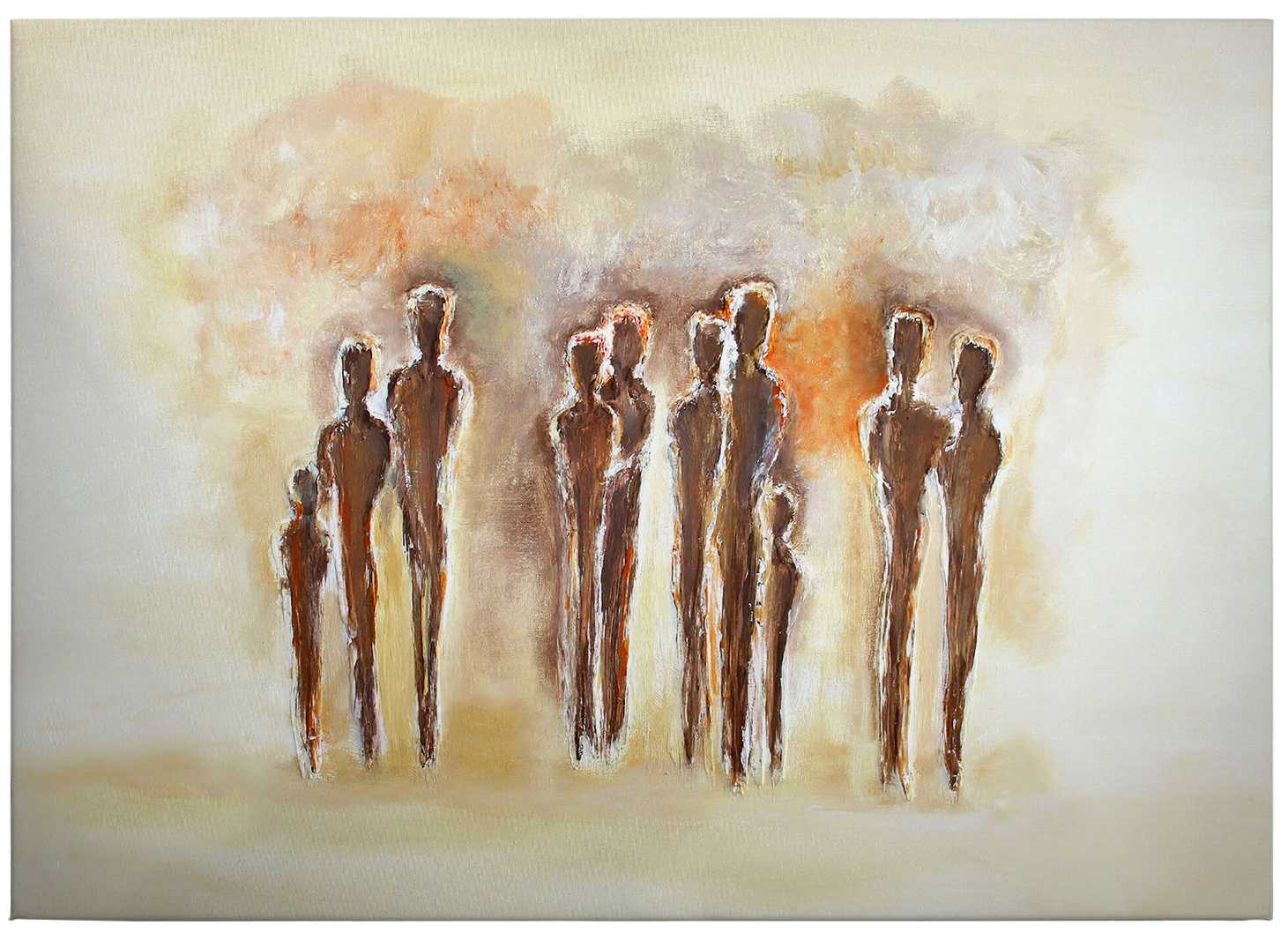             Leinwandbild Kunst von Tina Melz 'Related' – 0,70 m x 0,50 m
        