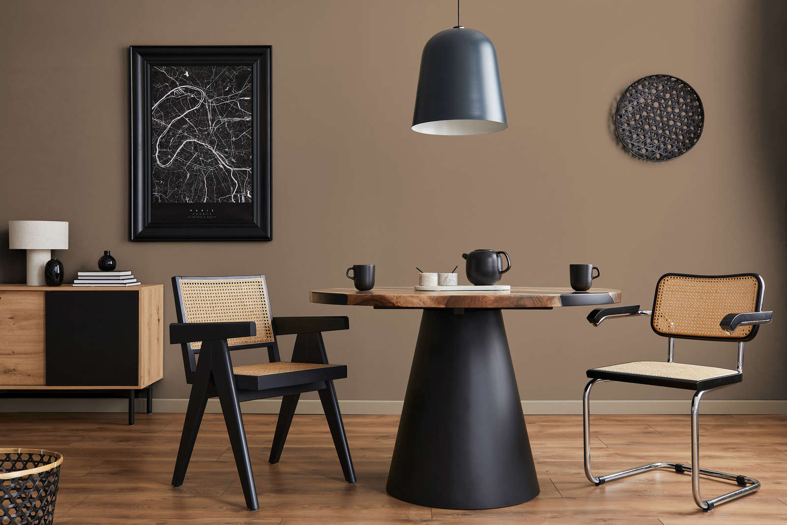             Premium Wandfarbe erdendes Hellbraun »Modern Mud« NW718 – 1 Liter
        