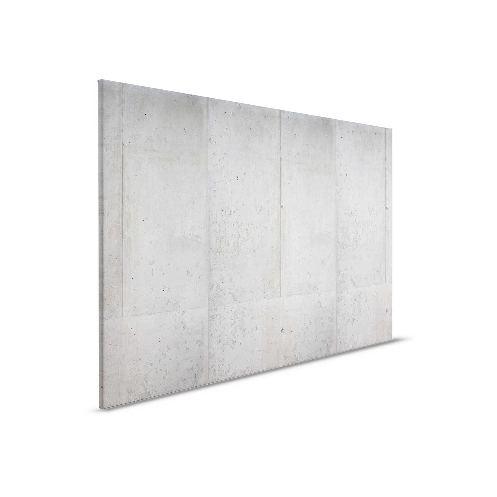         Beton Leinwandbild Sichtbeton Wand im Industrial Stil – 0,90 m x 0,60 m
    