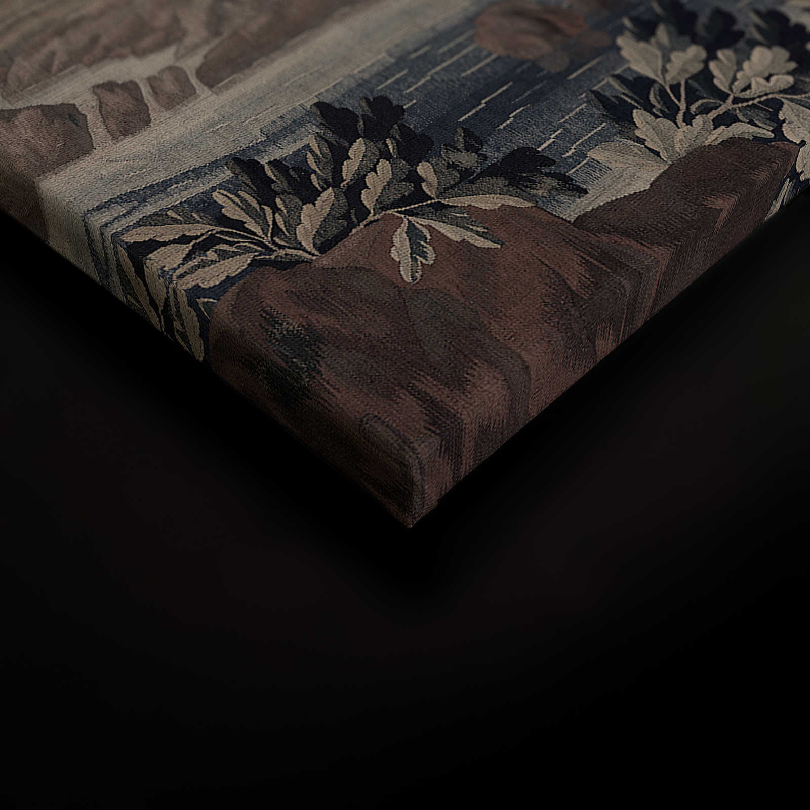            Gobelin Gallery 1 - Landschaft Leinwandbild historischer Wandteppich – 0,90 m x 0,60 m
        