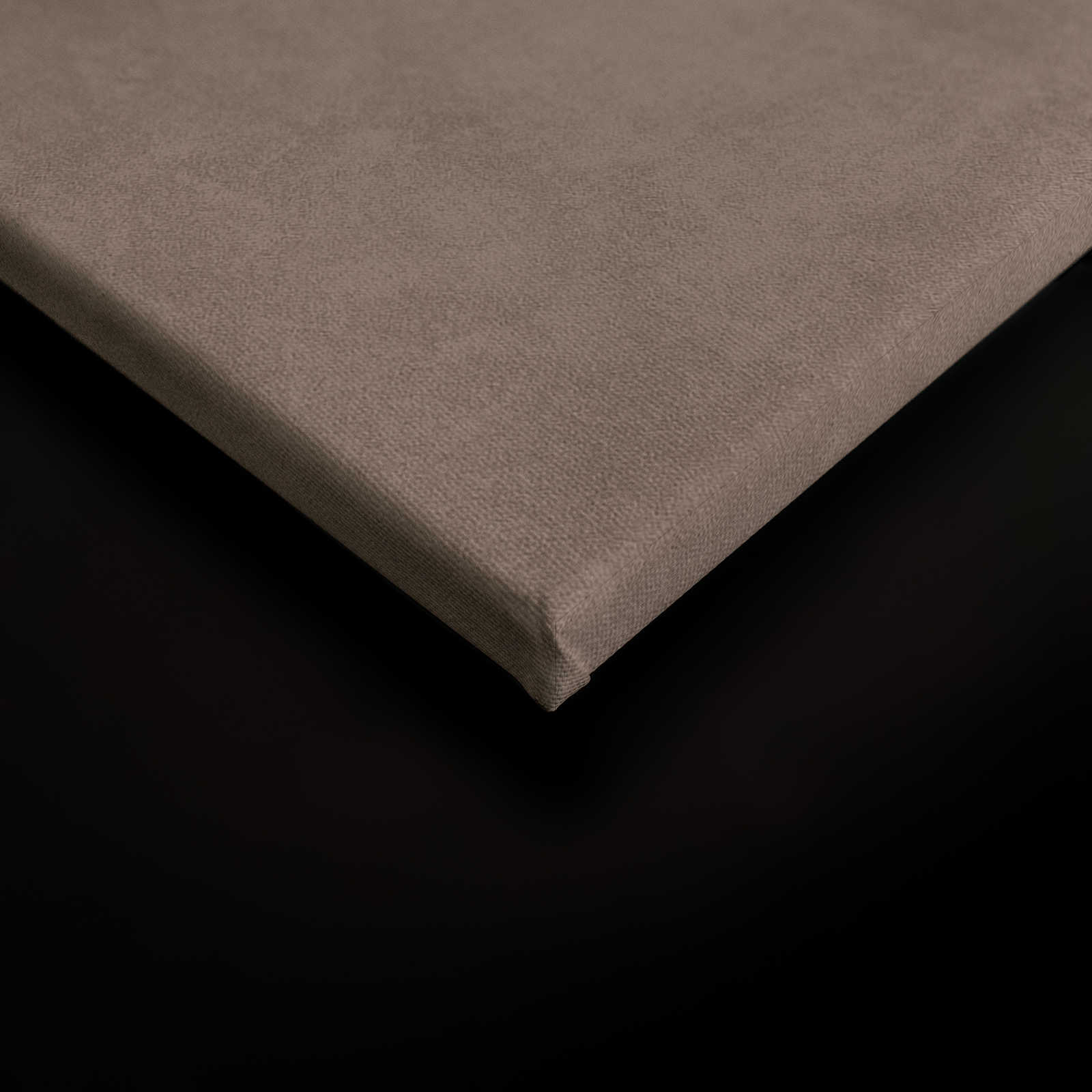             Jupiter 2 - Leinwandbild bunter Marmor Kreis & Putzoptik – 0,90 m x 0,60 m
        