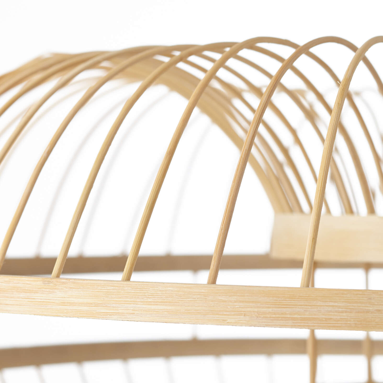             Bamboo pendant light - Dana - Brown
        