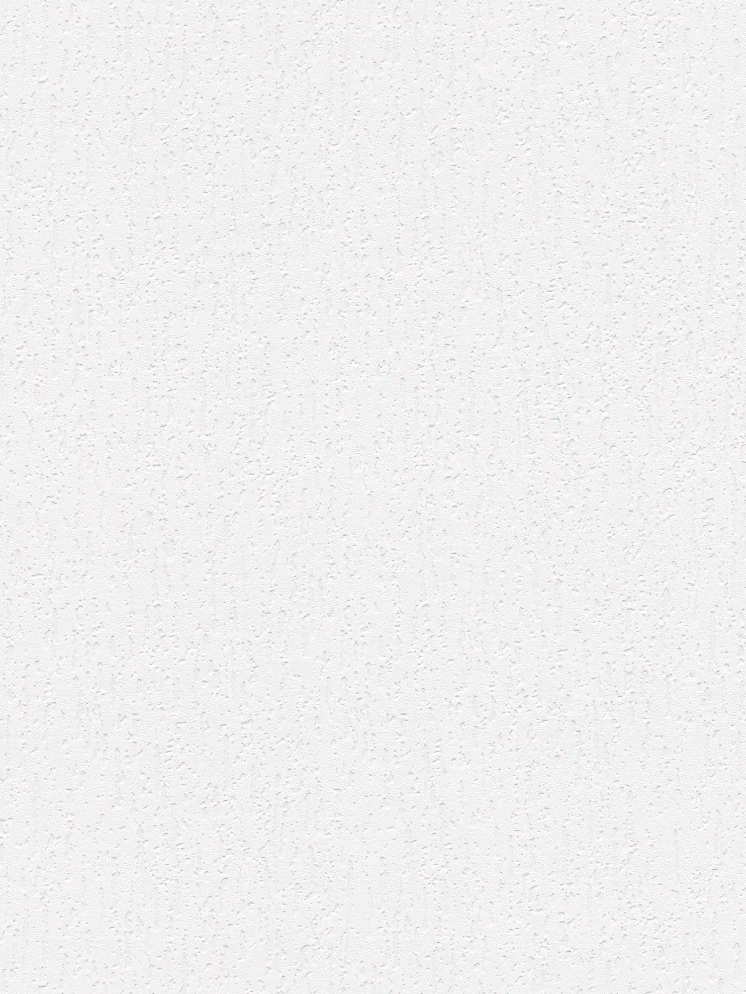         White wallpaper with wall plaster structure & 3D effect
    