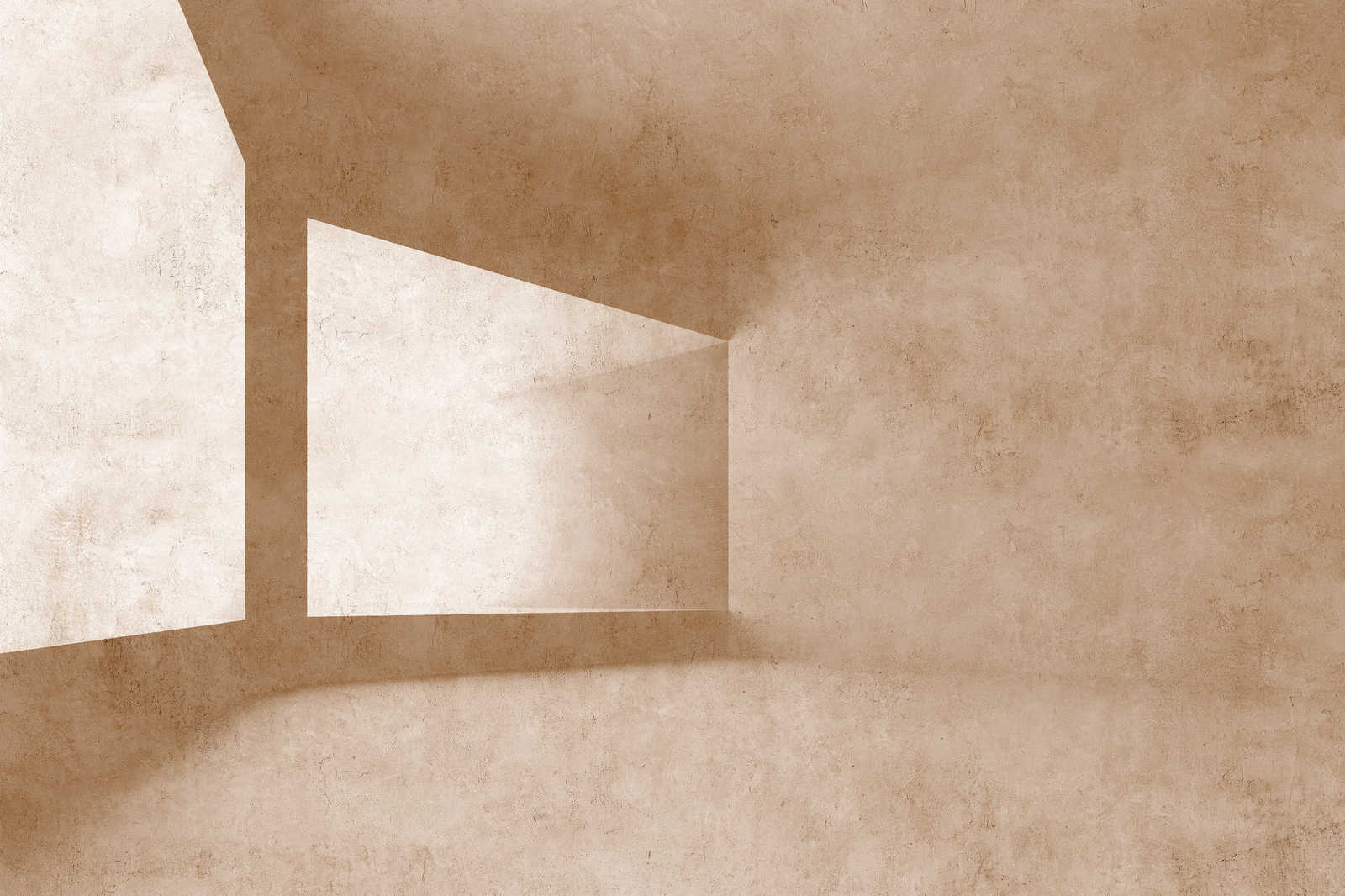             Futura 2 - 3D Leinwandbild Betonoptik mit Grafik Design – 1,20 m x 0,80 m
        