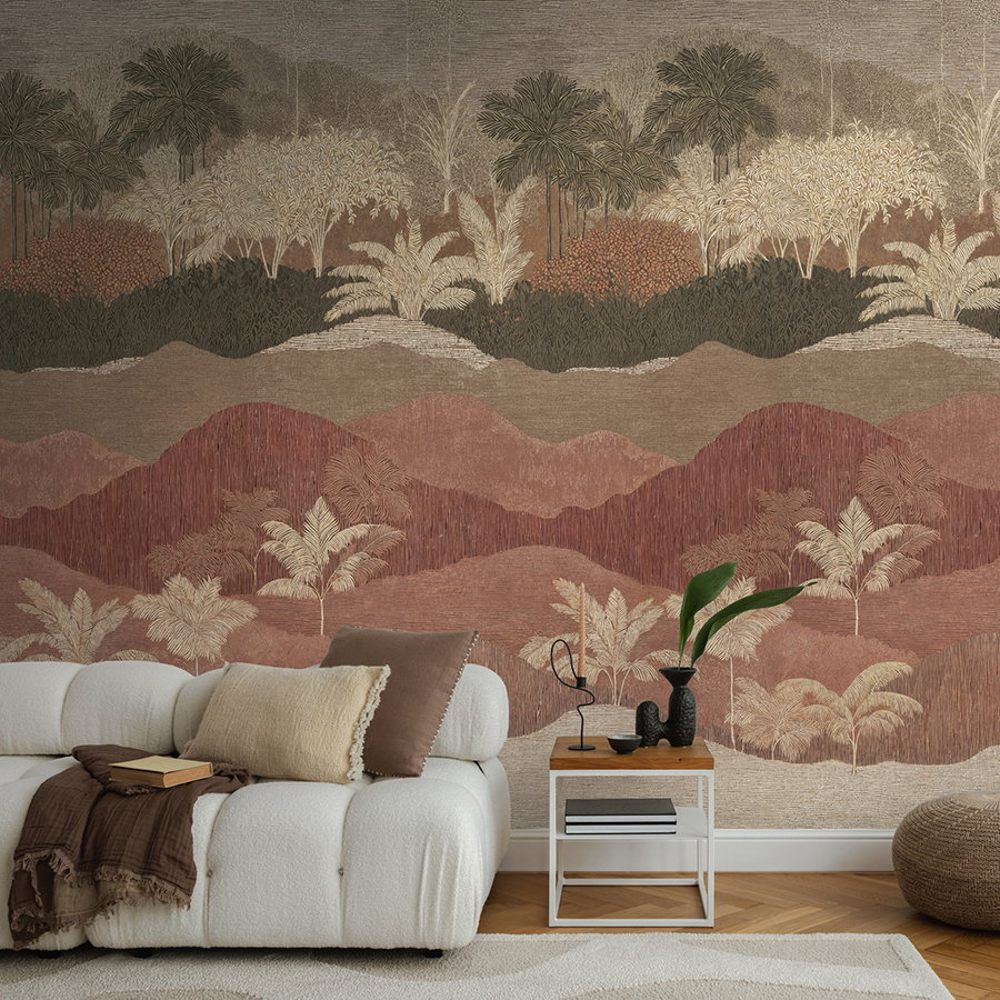 tapestry, wandtapete, naturmotiv, landschaft, sofa