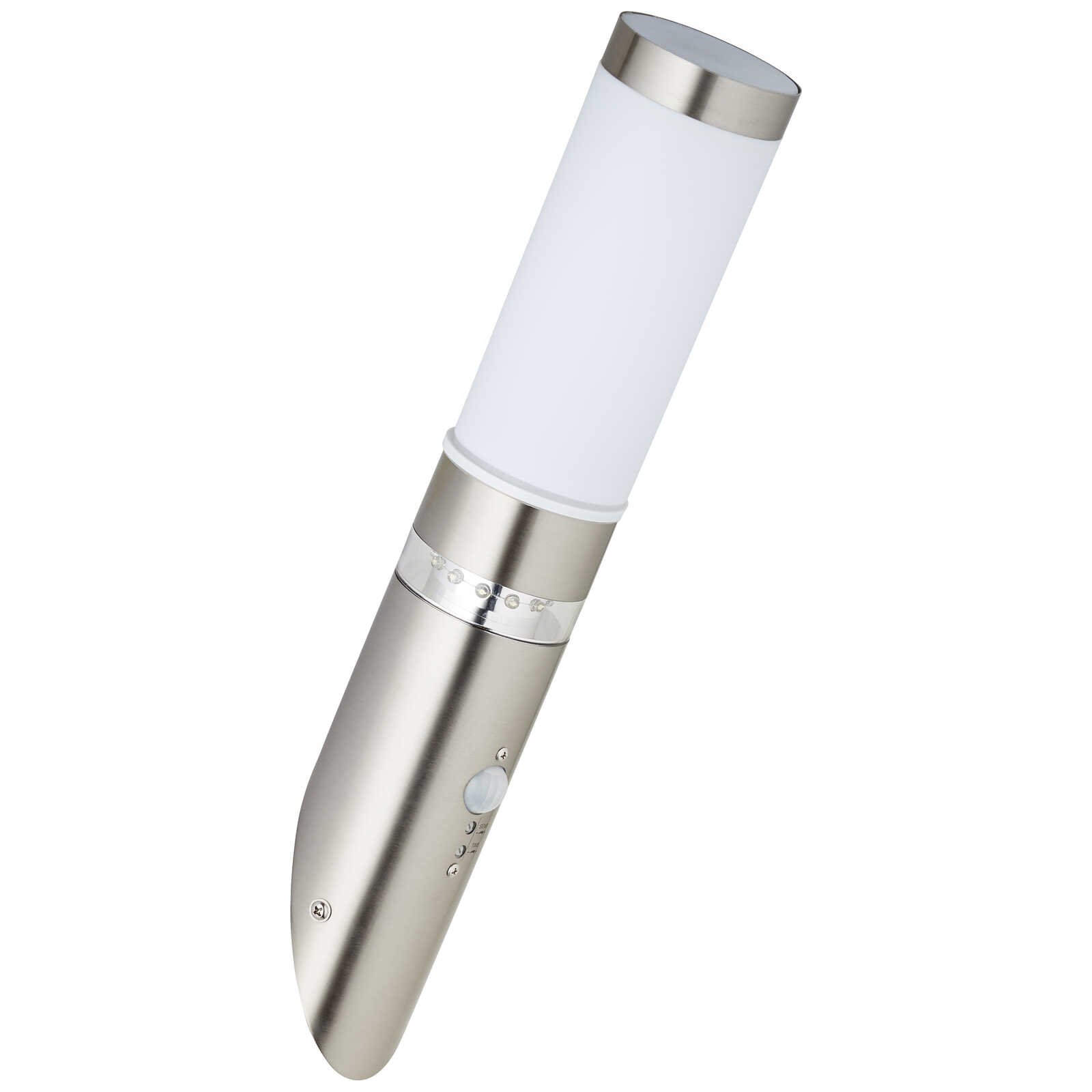             Applique murale d'extérieur en plastique - Carlo 2 - Métallisé
        