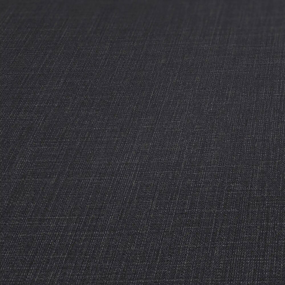             Vliestapete meliert mit Textil-Optik – Blau, Grau, Weiß
        