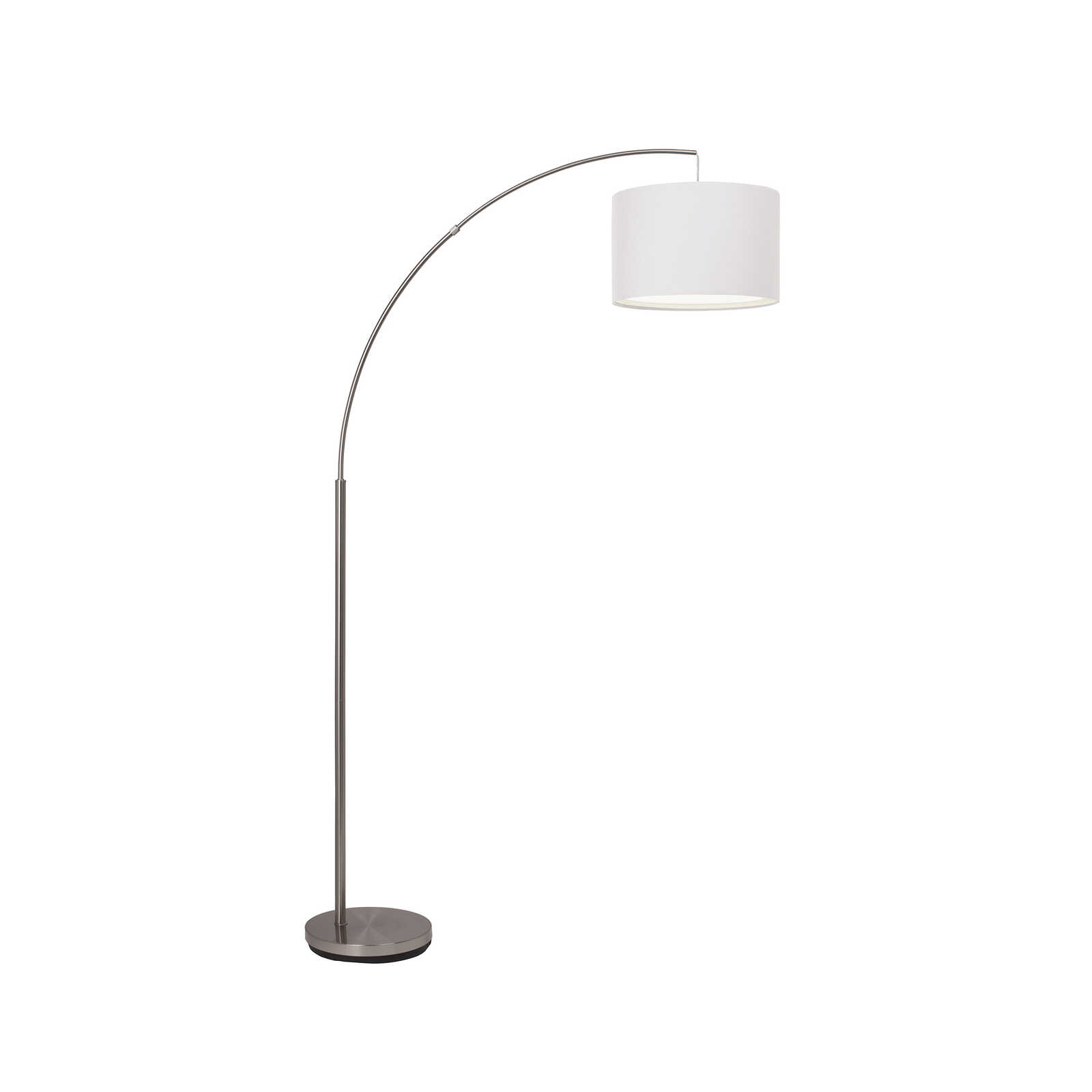         Arched textile floor lamp - Elise 1 - Metallic
    