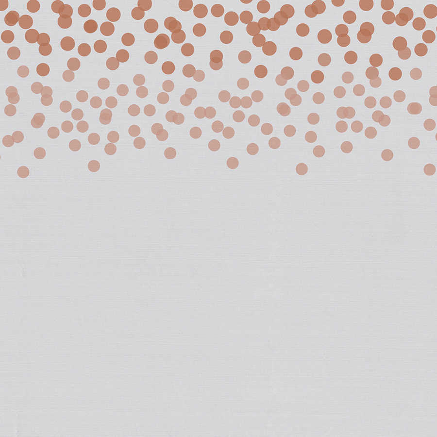 rosé Punkte, Konfetti, Pfirsichfarbene Punkte, Pünktchenmuster, Mustertextur