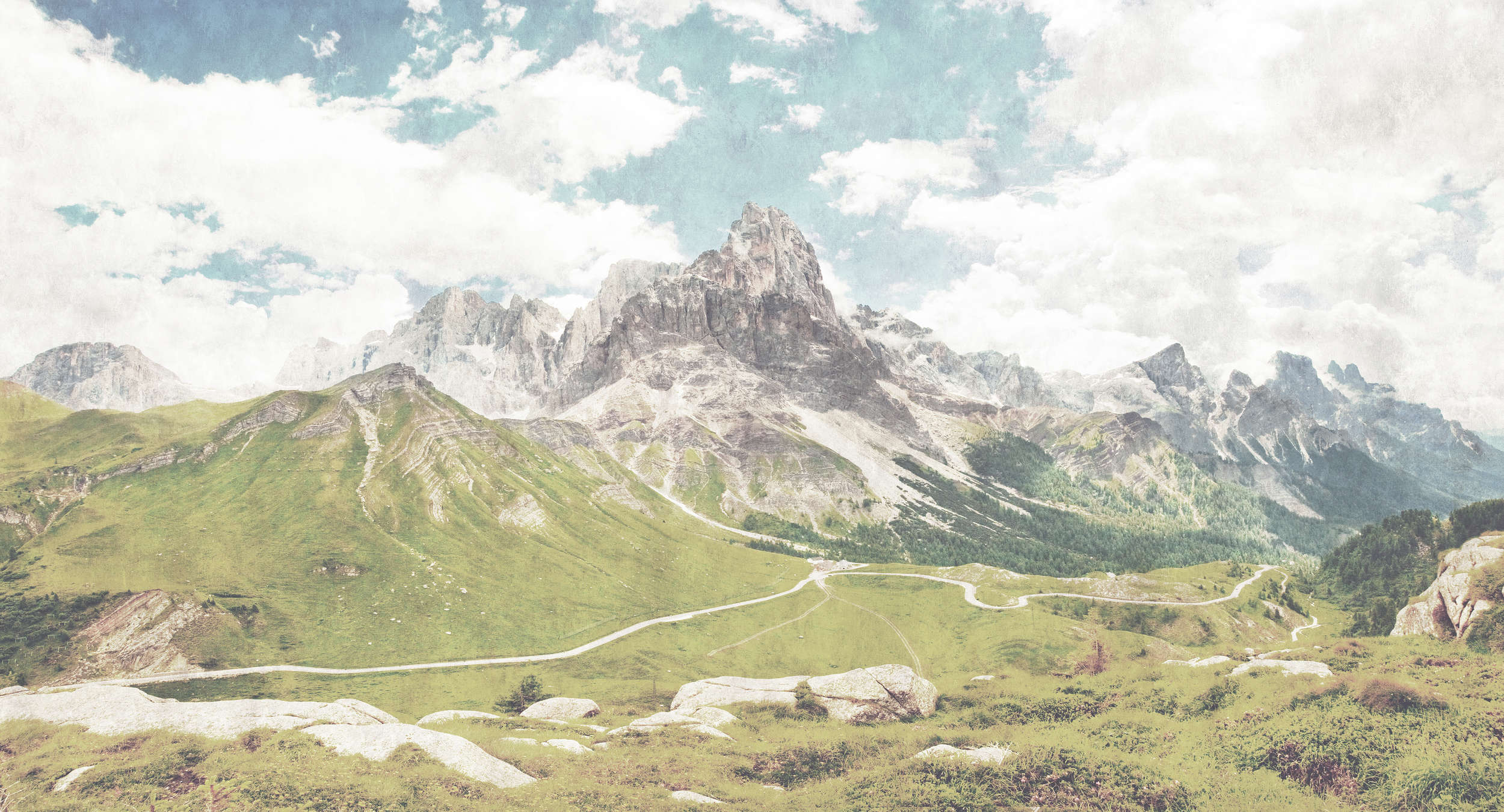 Gebirgskette, Natur, Gipfel, Landschaft, Szenerie