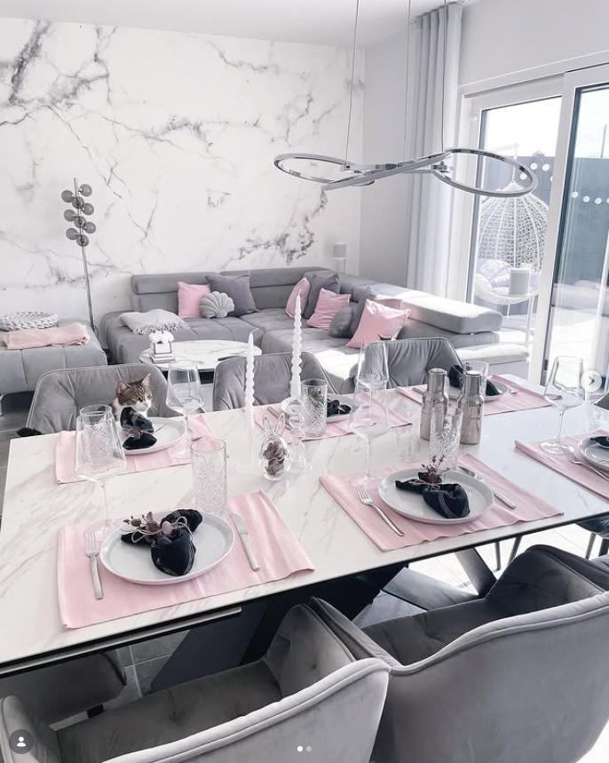 Moebel, Tabelle, Tischplatte, Esszimmer, Esstisch