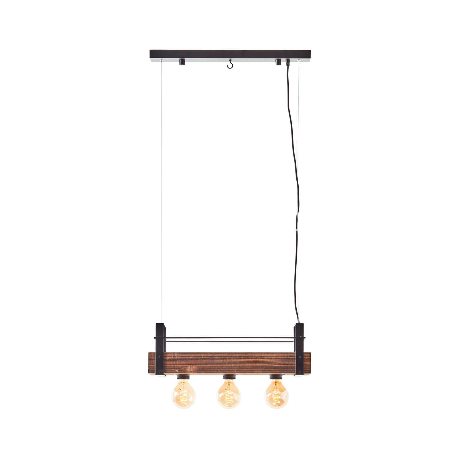         Houten hanglamp - Aron 1 - Bruin
    