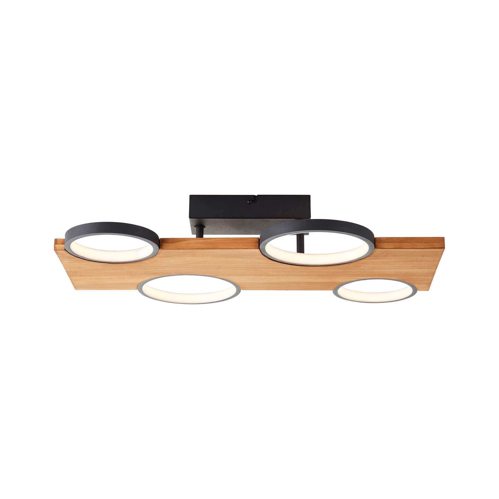         Deckenleuchte aus Holz - Elena 3 – Braun
    