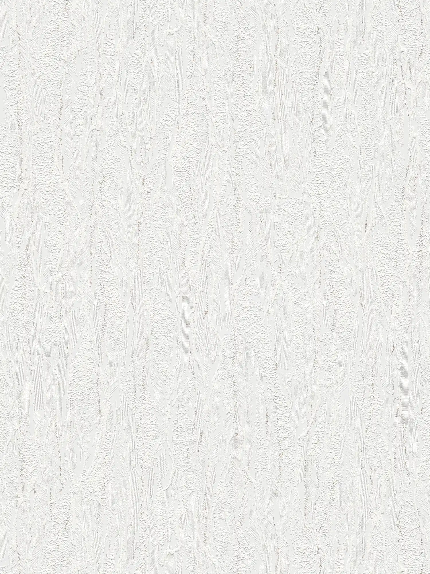         Wallpaper white textured pattern, grey accents - White
    