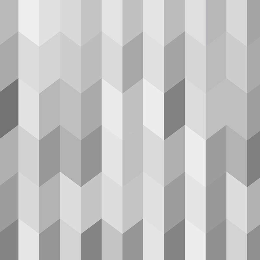Geometrisches Muster, Chevron, Kacheln, Graustufen, Druckdesign