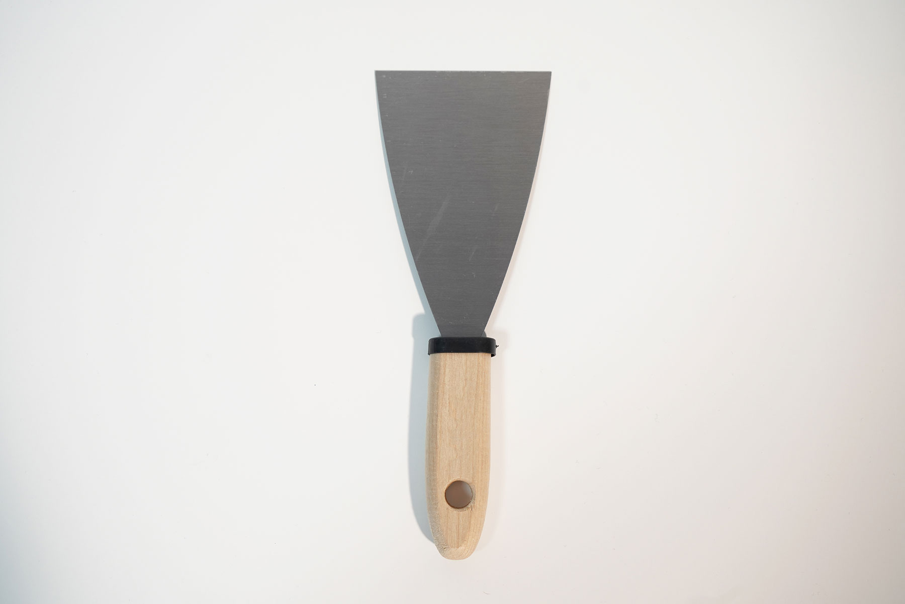             Schilderspatel 80mm met flexibel stalen blad & houten handvat
        