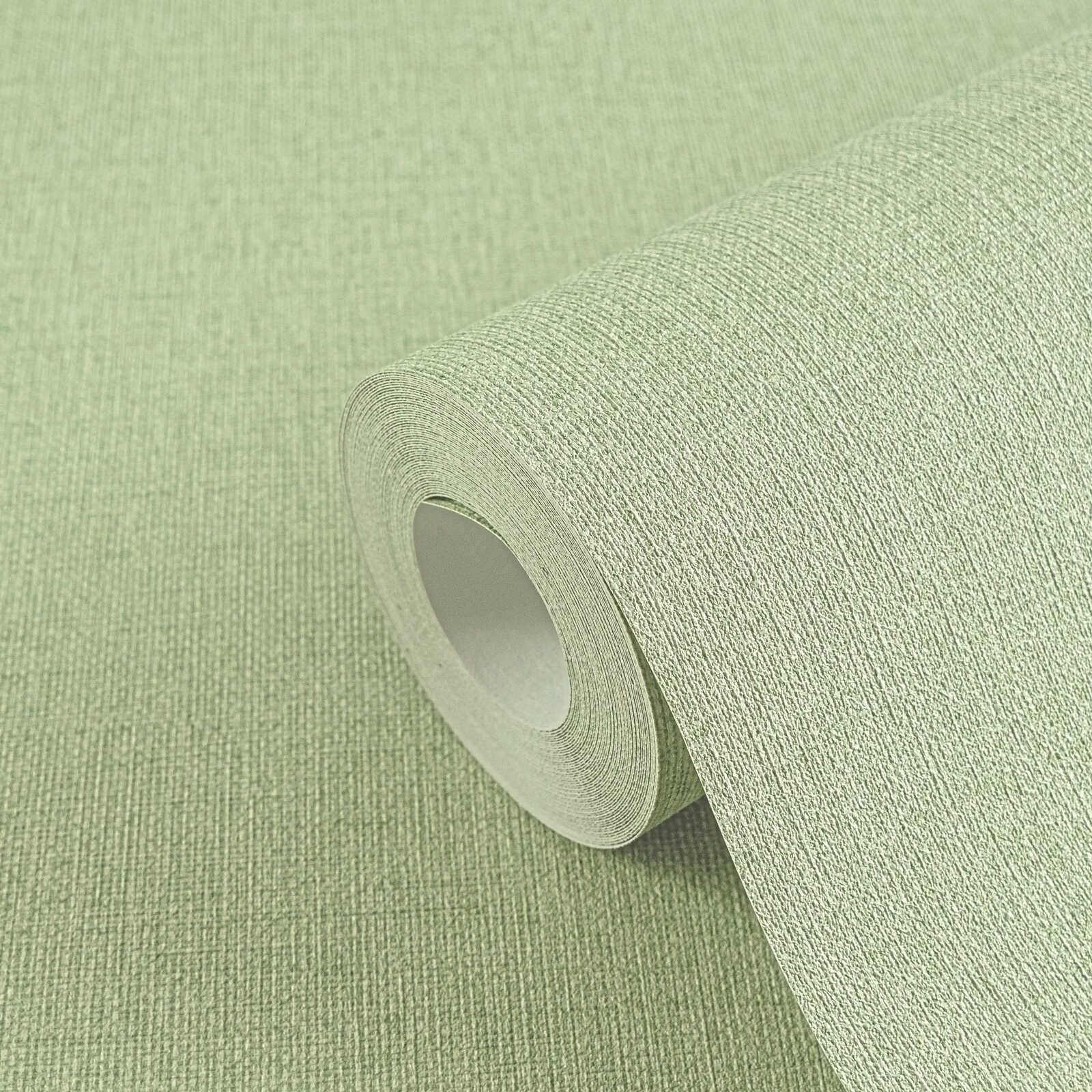 MICHALSKY Vliestapete mit flächendeckendem Palmenmuster – Grün