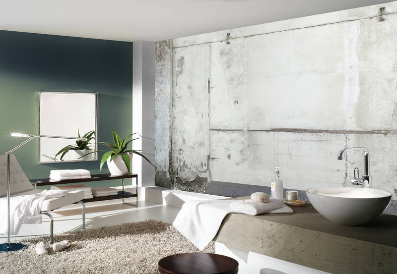             Industrial Style Fototapete Mauerwerk im Used Look
        