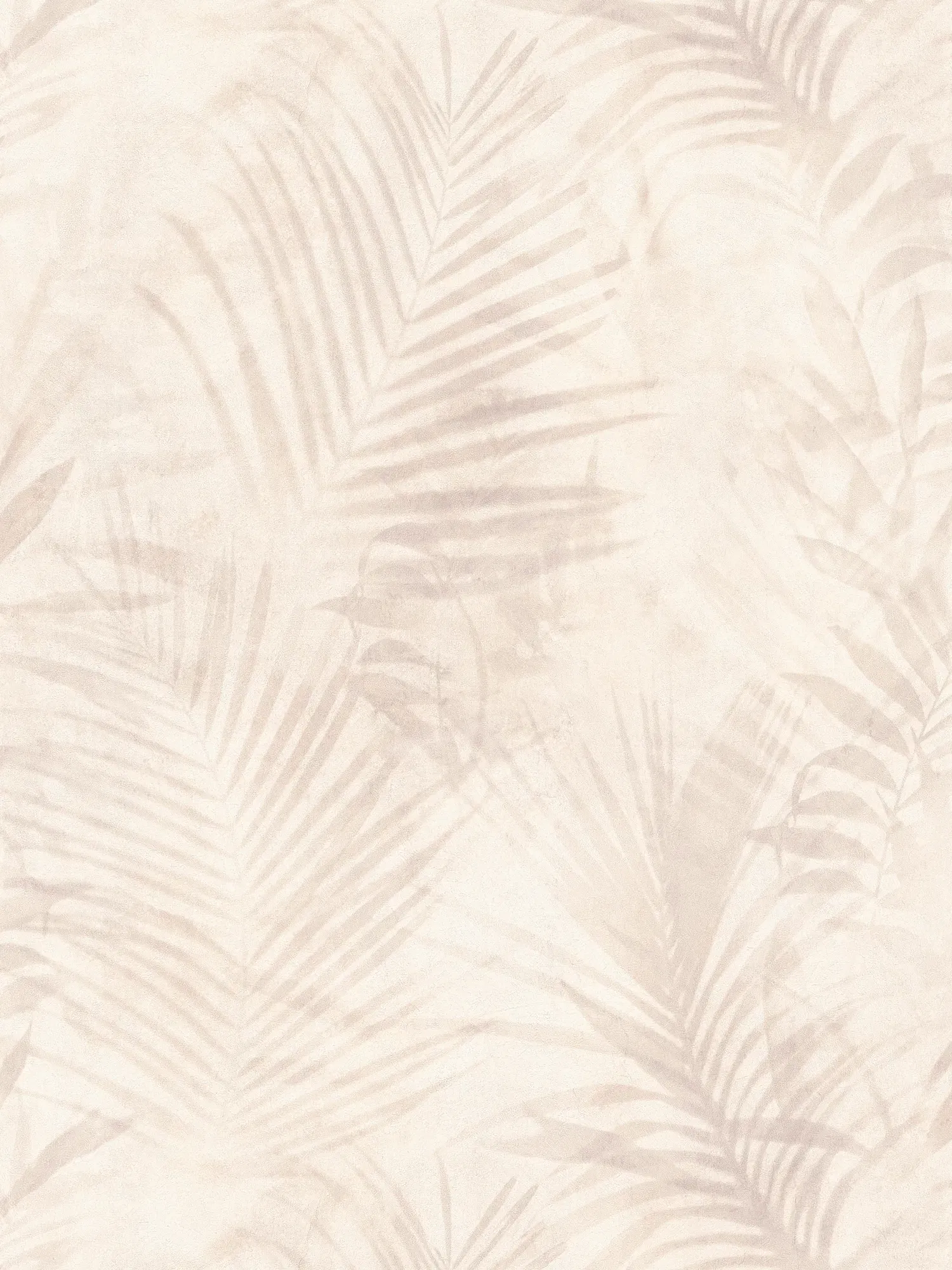         Papier peint Motif palmier en lin - beige, crème, gris
    