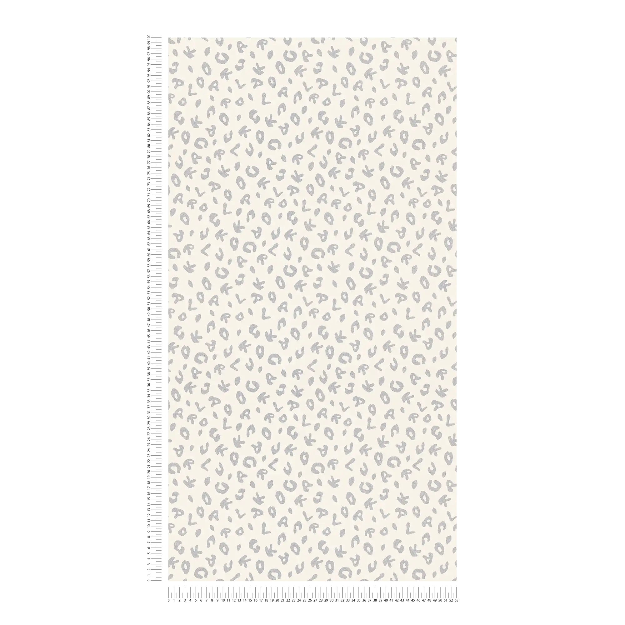            Karl LAGERFELD wallpaper gold leopard print style - metallic, white
        