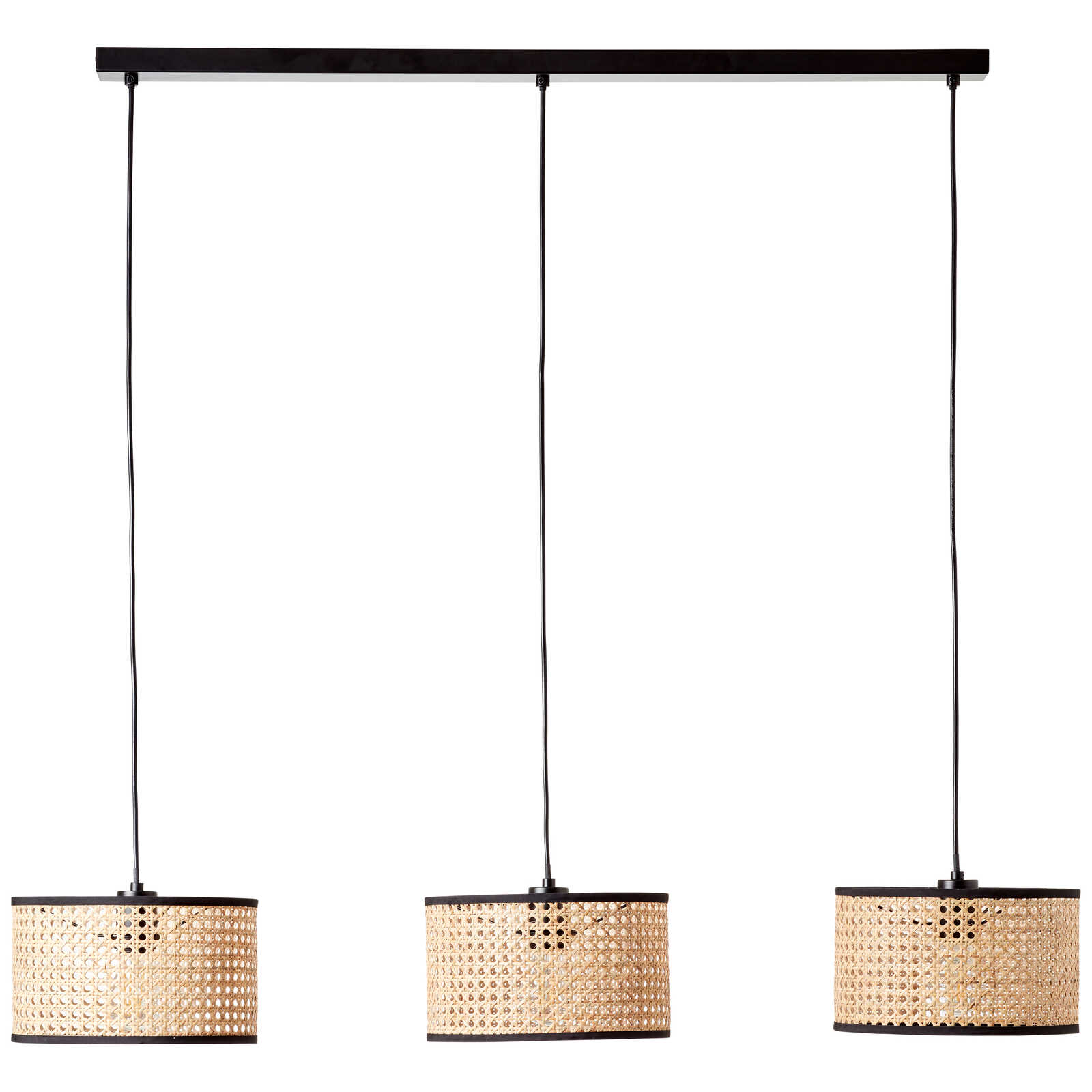             Pendelleuchte aus Rattan - Toni 6 – Beige
        