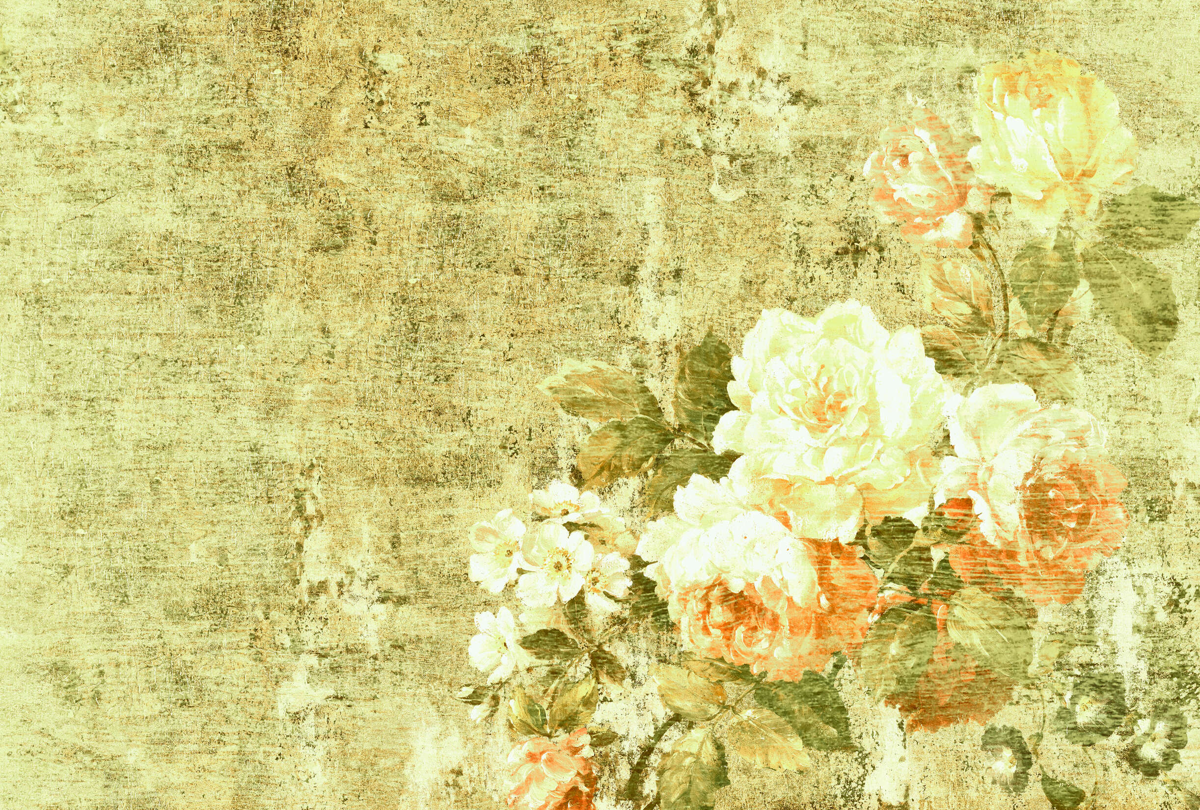 Kunst, Malerei, Florales Design, Textur, Blume