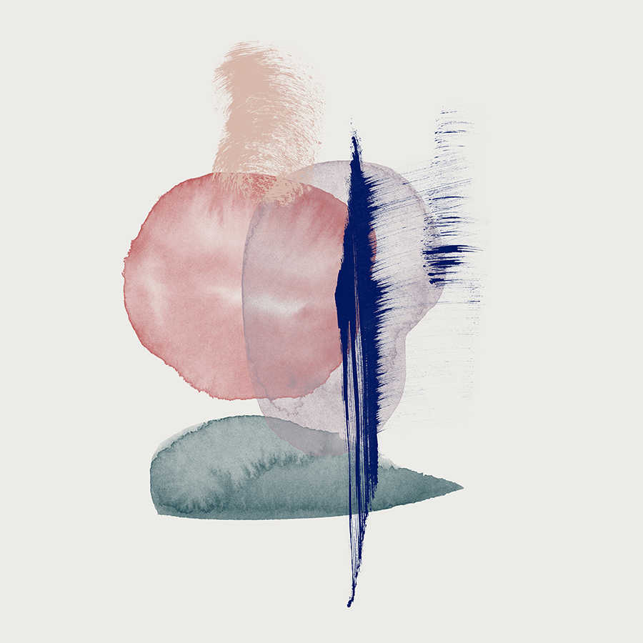         Papier peint Art Aquarelle design minimaliste - Connection
    