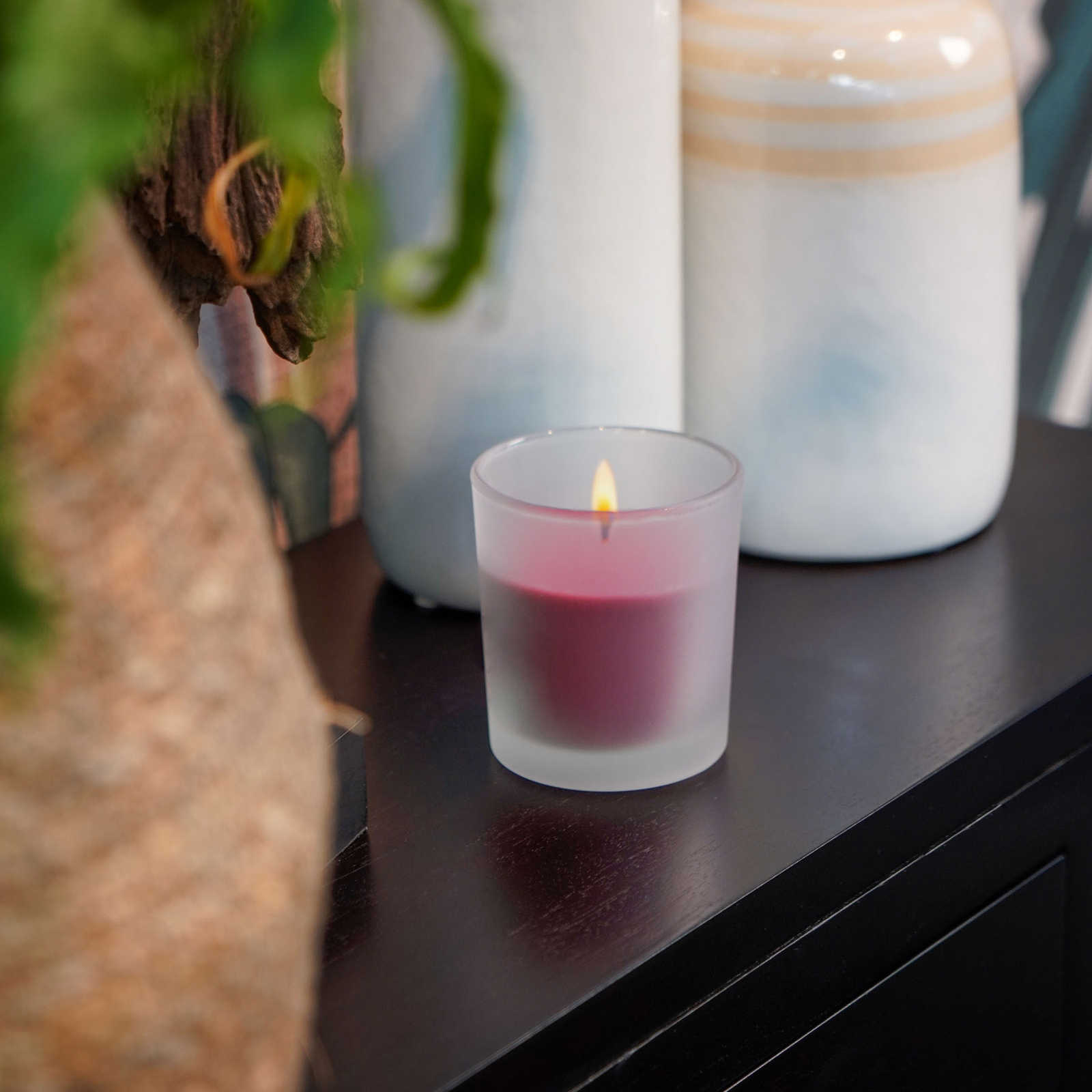         Cherry scented candle with fruit sweet scent - 110g
    