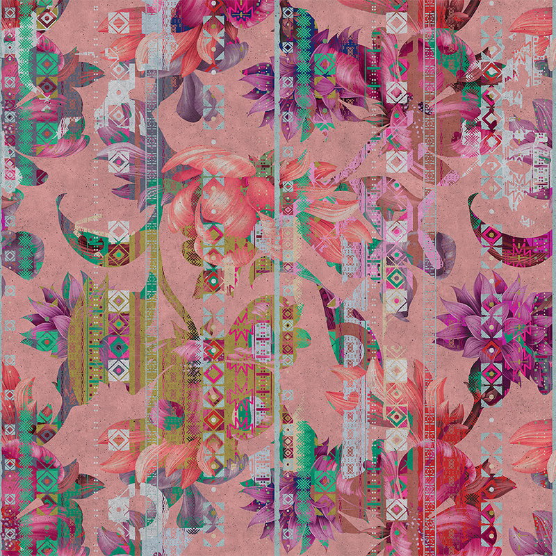 Dekoration für Zuhause, Teppich, Florales Design, Grafiken, Muster