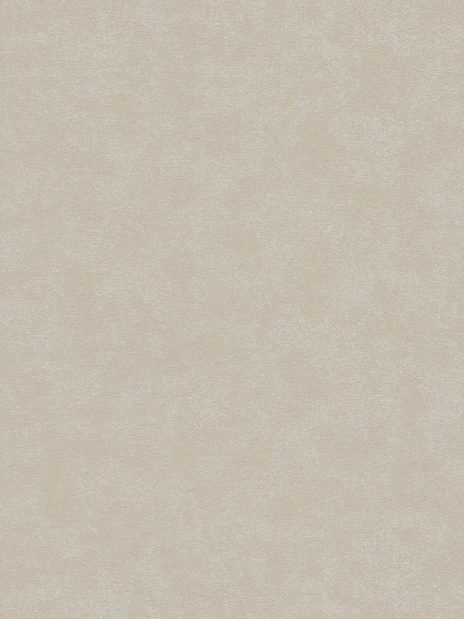 papier peint en papier intissé uni à texture légère - gris, beige