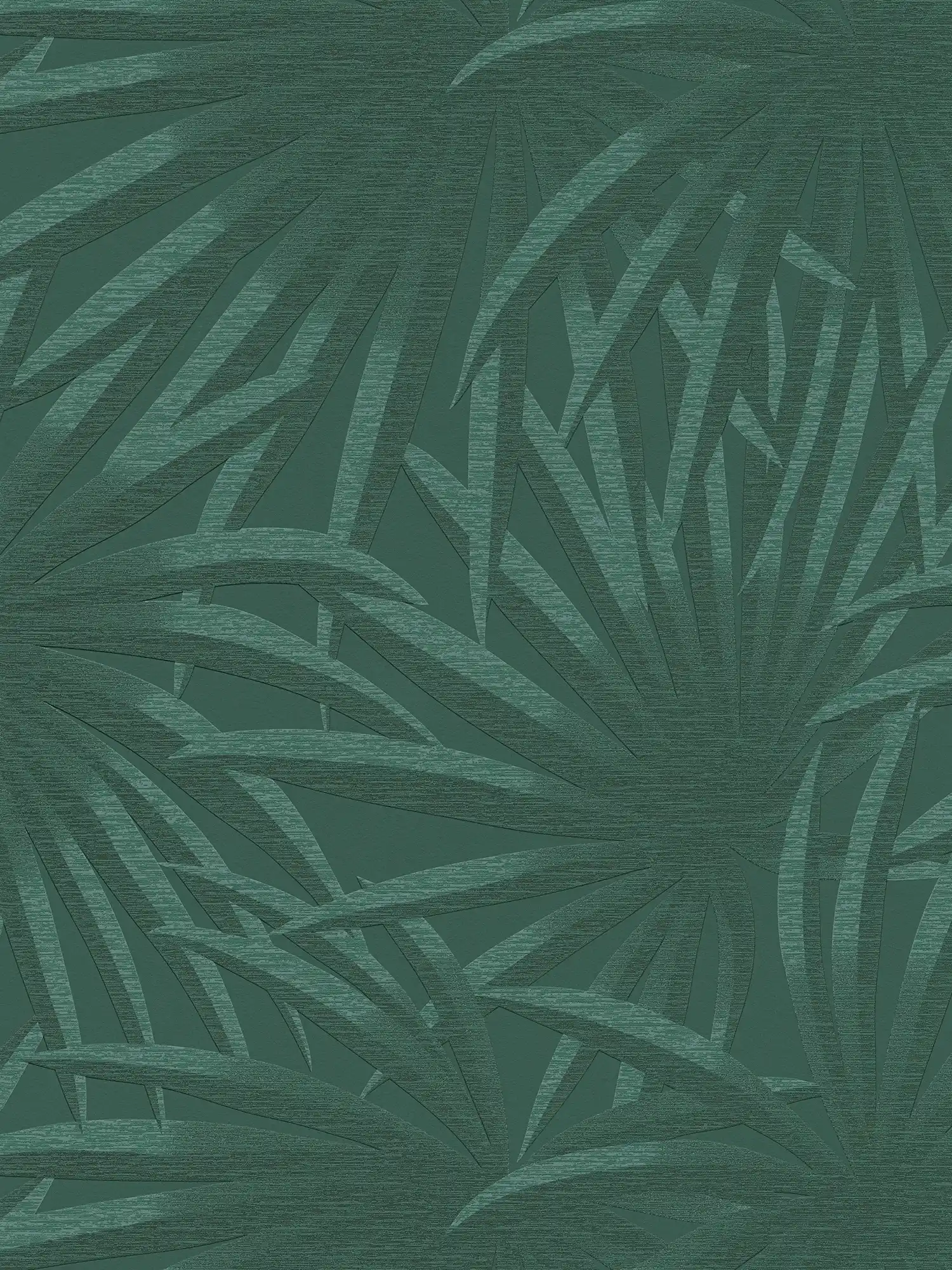         Non-woven wallpaper with jungle pattern - green
    