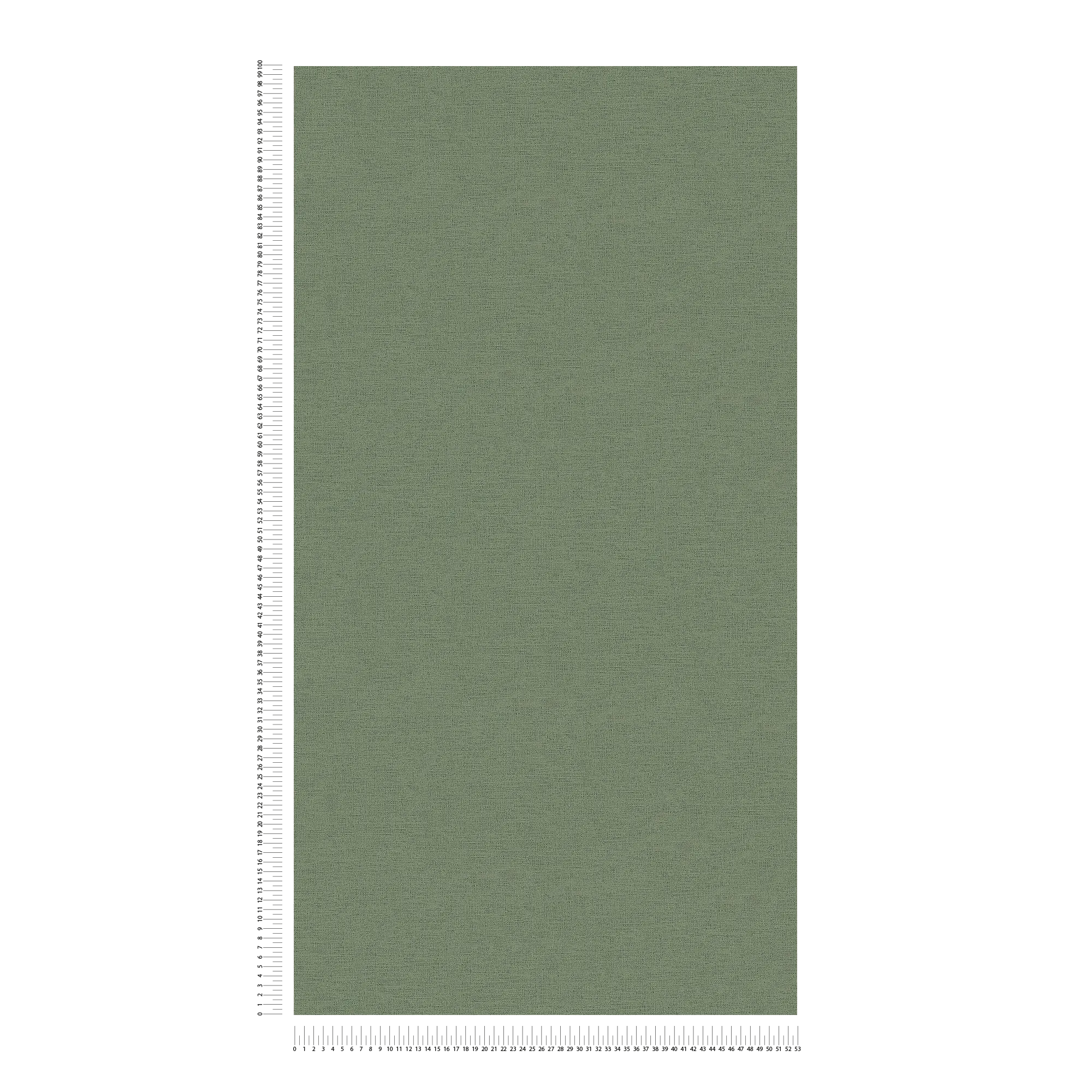 Grün Grau Tapete Olivgrün, matt &amp; mit Textil-Optik