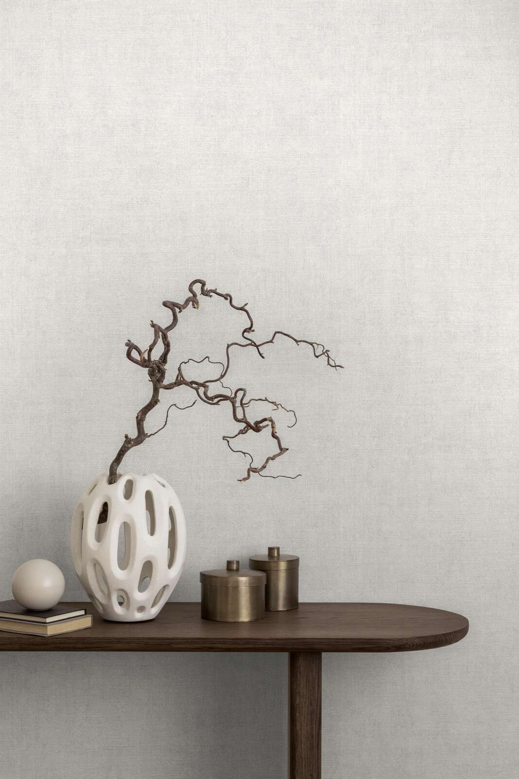 Skulptur, Vase, Dekoration, Birke, Bronzefarben