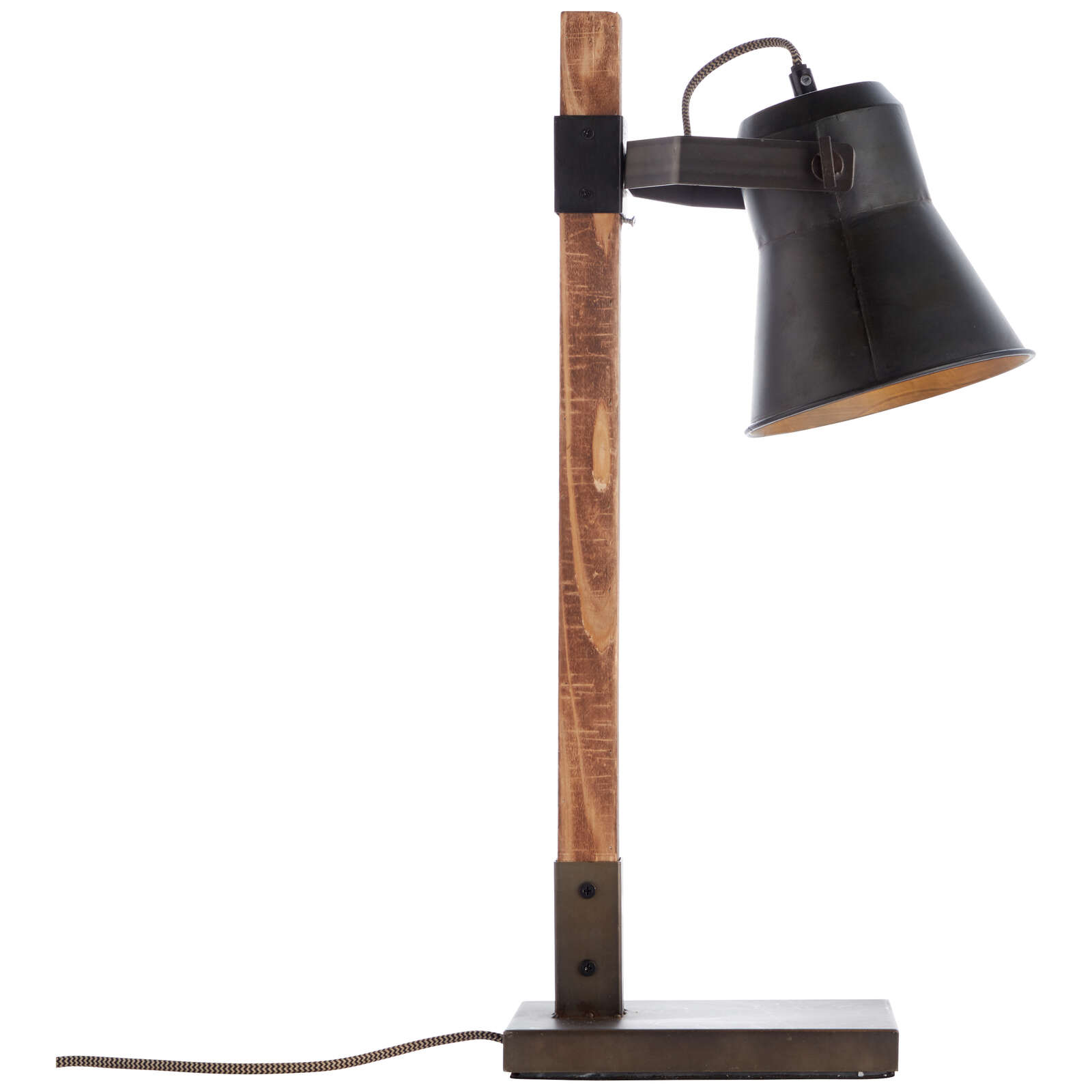 Tischleuchte aus Holz - Maria 3 – Braun