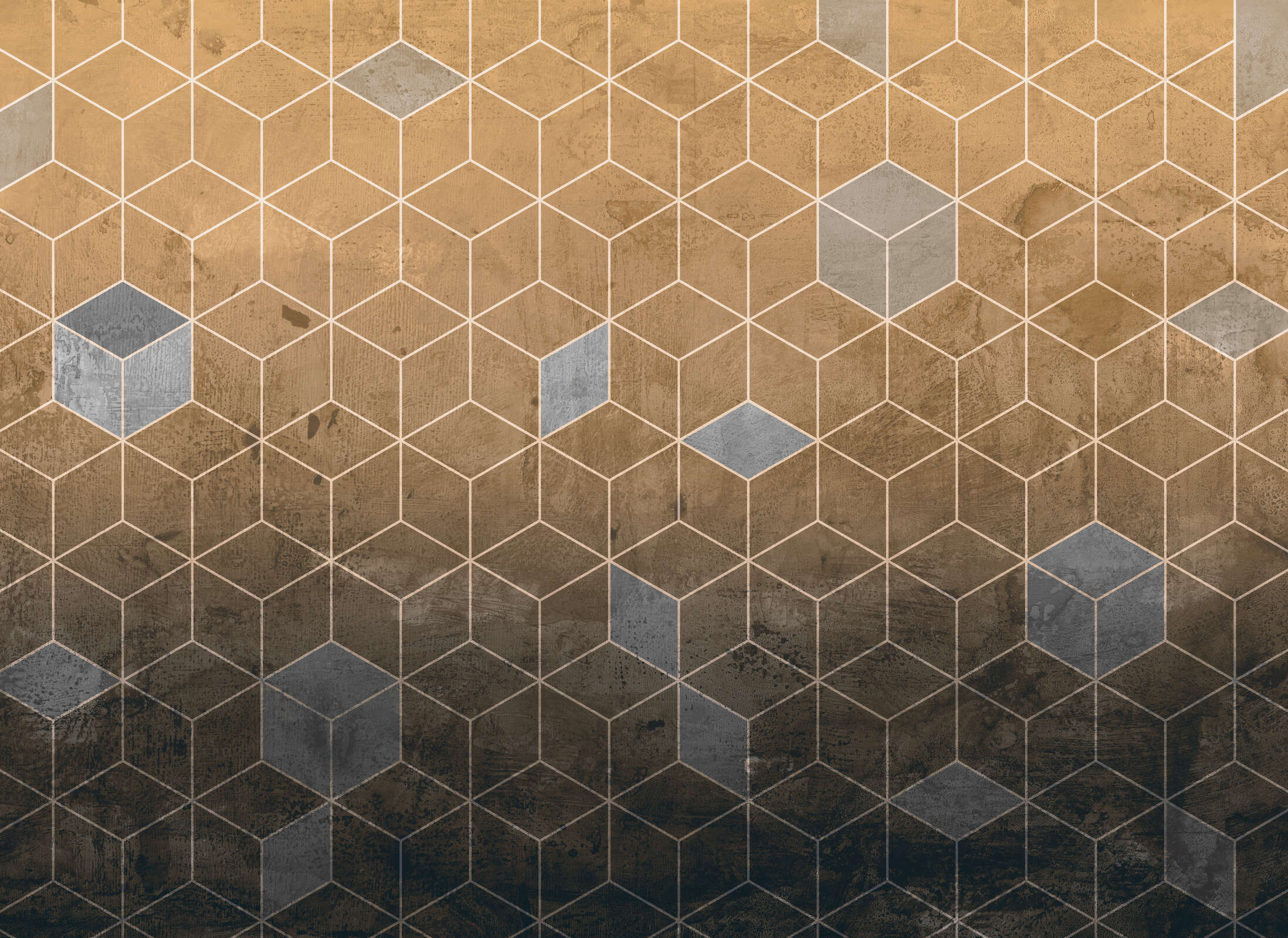 Photo wallpaper - Block Pattern - 3D Optics | DD123565 | A.S.