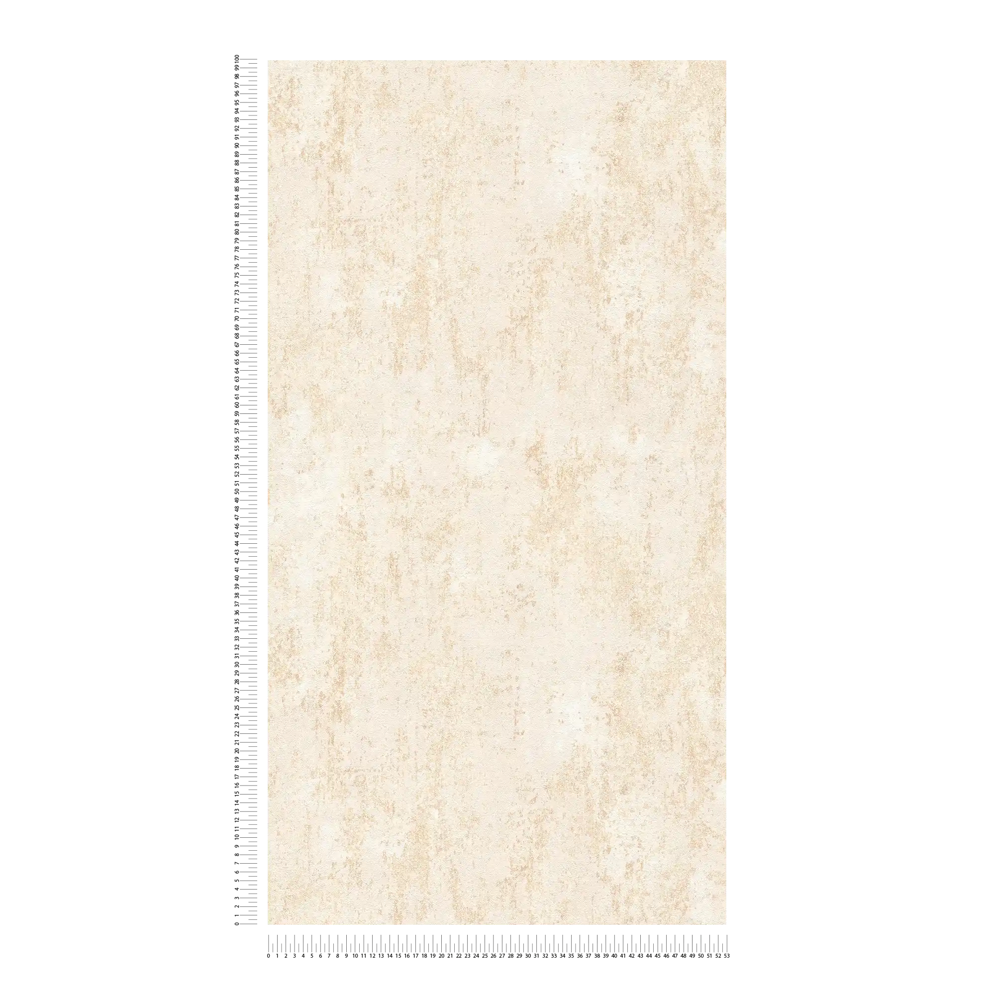             Fein texturierte Vliestapete in Putzoptik im Beton-Look – Creme, Beige, Metallic
        