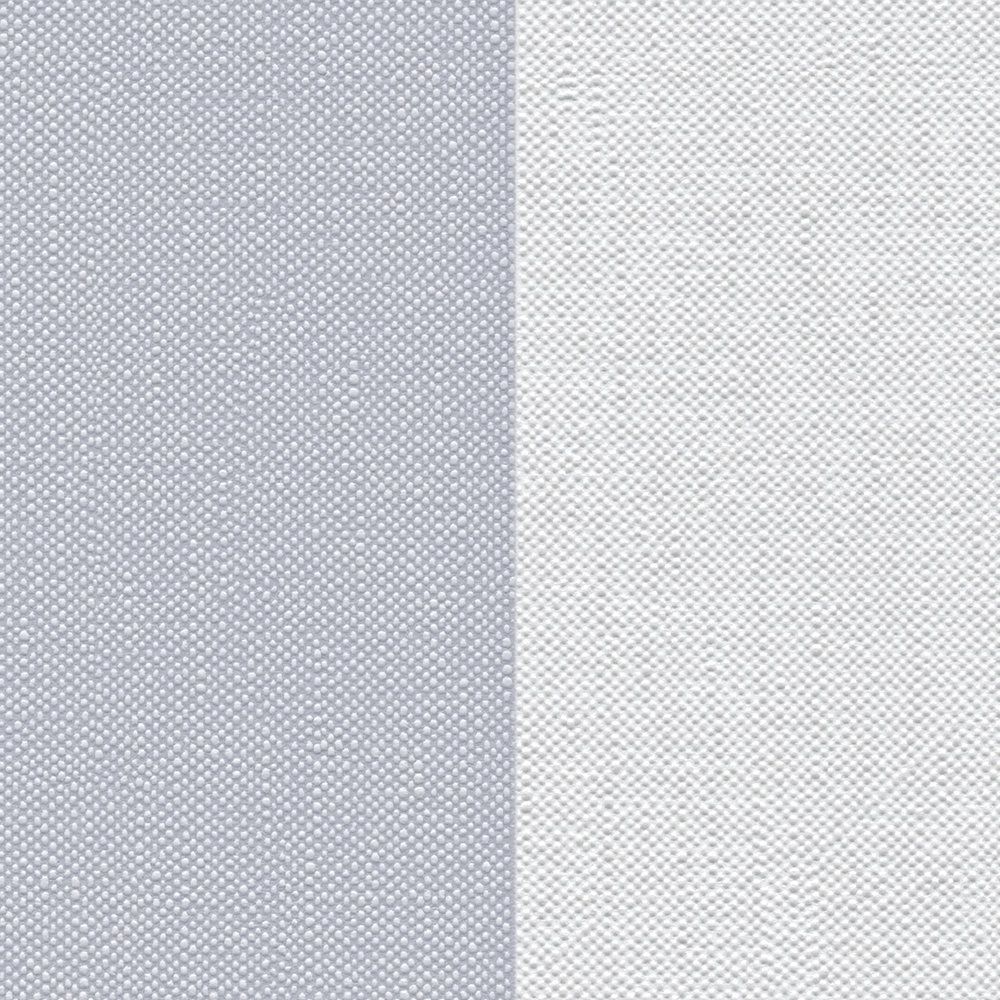             Vliestapete in Textil-Optik mit Blockstreifen – Grau, Hellgrau
        
