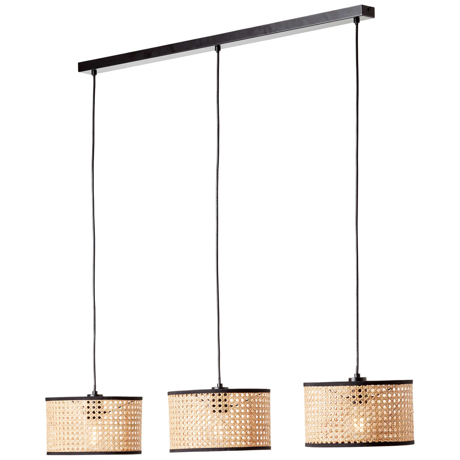             Pendelleuchte aus Rattan - Toni 6 – Beige
        