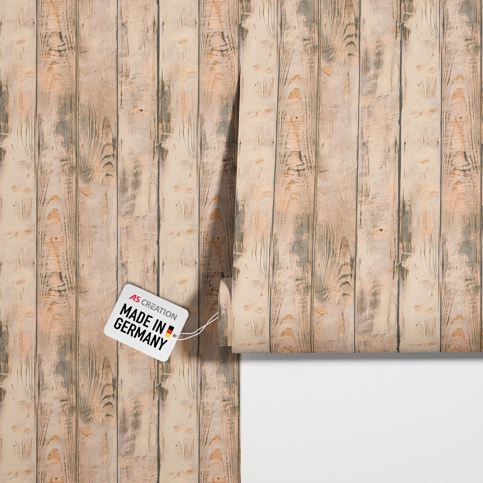 Holzwand, Holzoptik, Paneel, Klebeband, Made in Germany