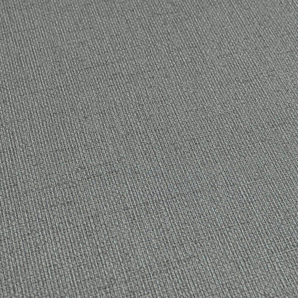             MICHALSKY Gewebeoptik Vliestapete einfarbig – Grau
        