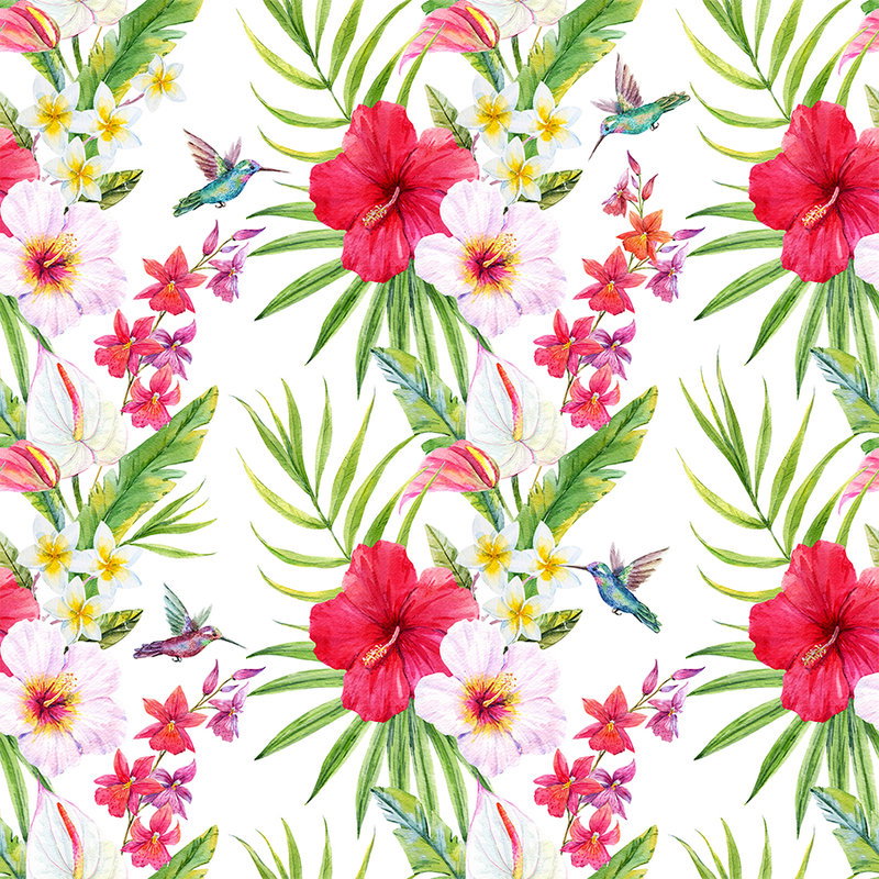 Hibiskus, Hochzeitsblumen, Tropische Muster, Flora, Floral-Print