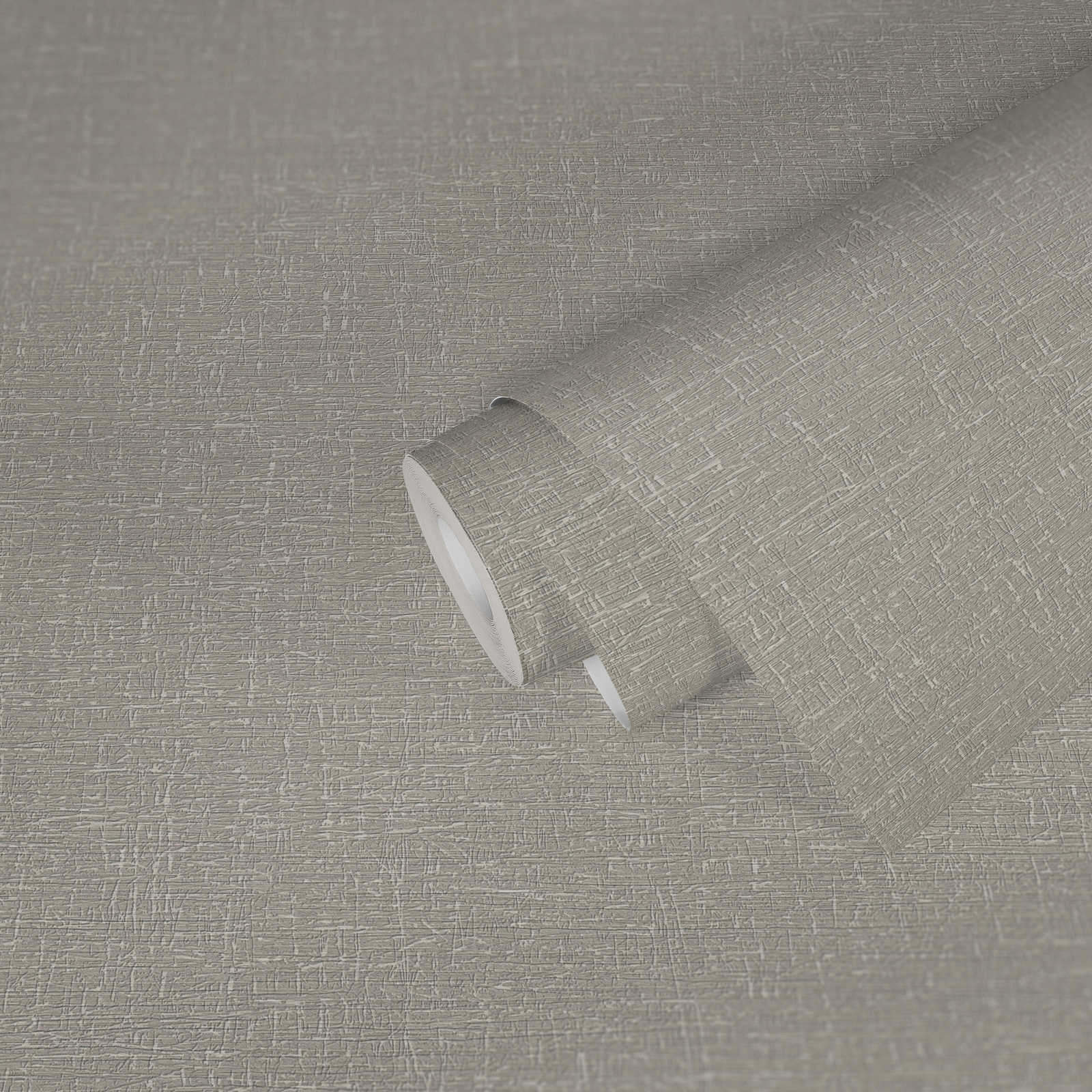 Strukturierte Vliestapete in matter Optik – Beige