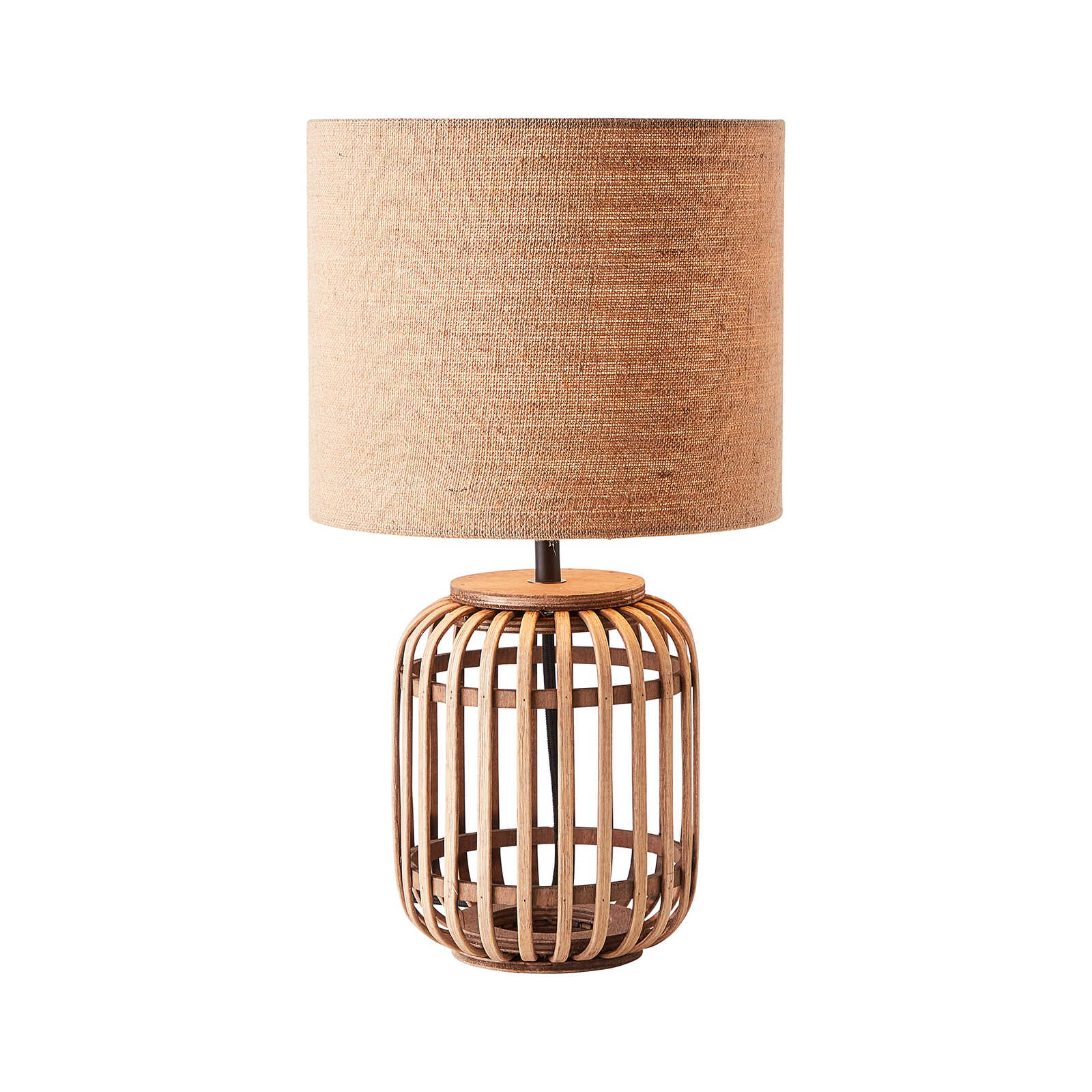         Bamboe tafellamp - Willi 1 - Bruin
    
