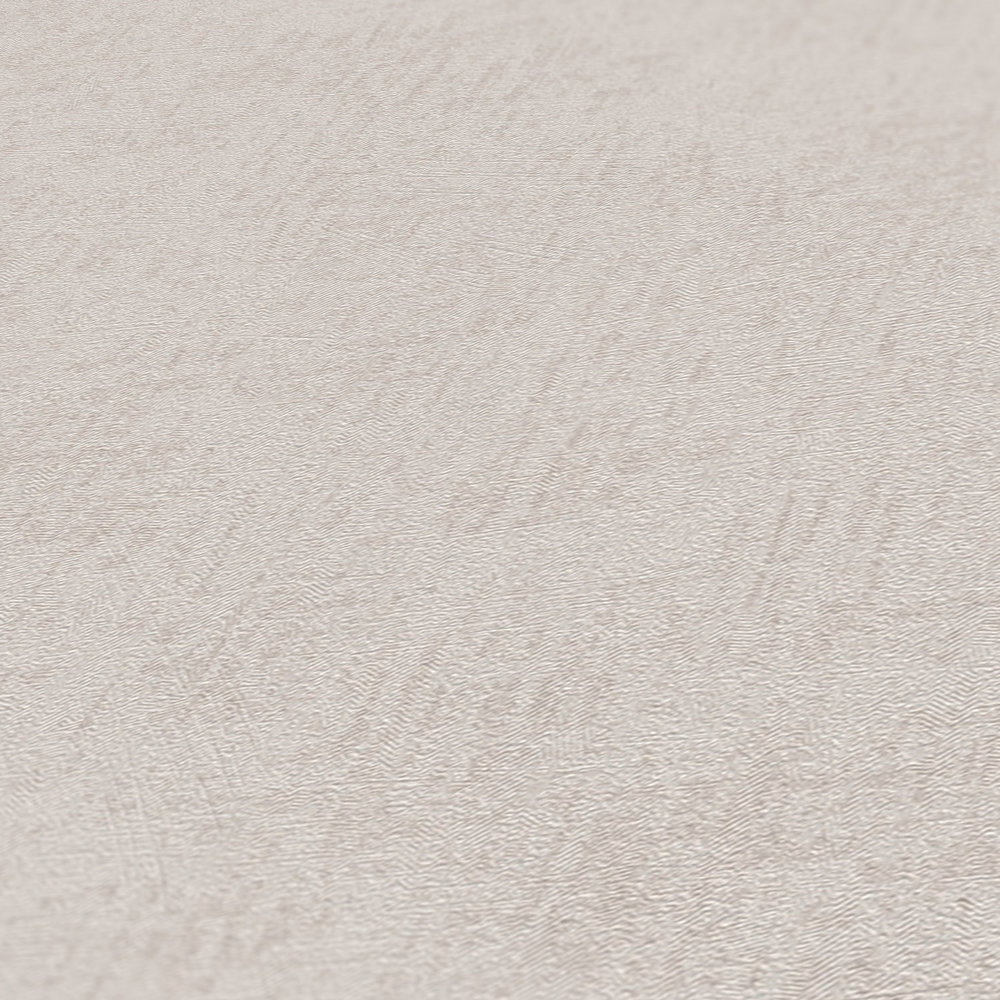             Perlweiß Tapete mit Metallic Effekt, einfarbig & strukturiert – Beige, Creme, Metallic
        