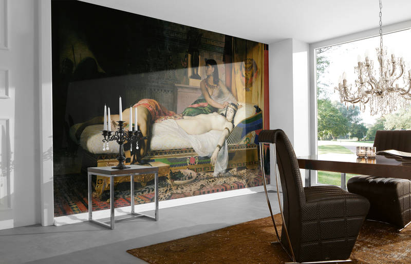             Fototapete 'Der Tod der Kleopatra' von August Rixens
        